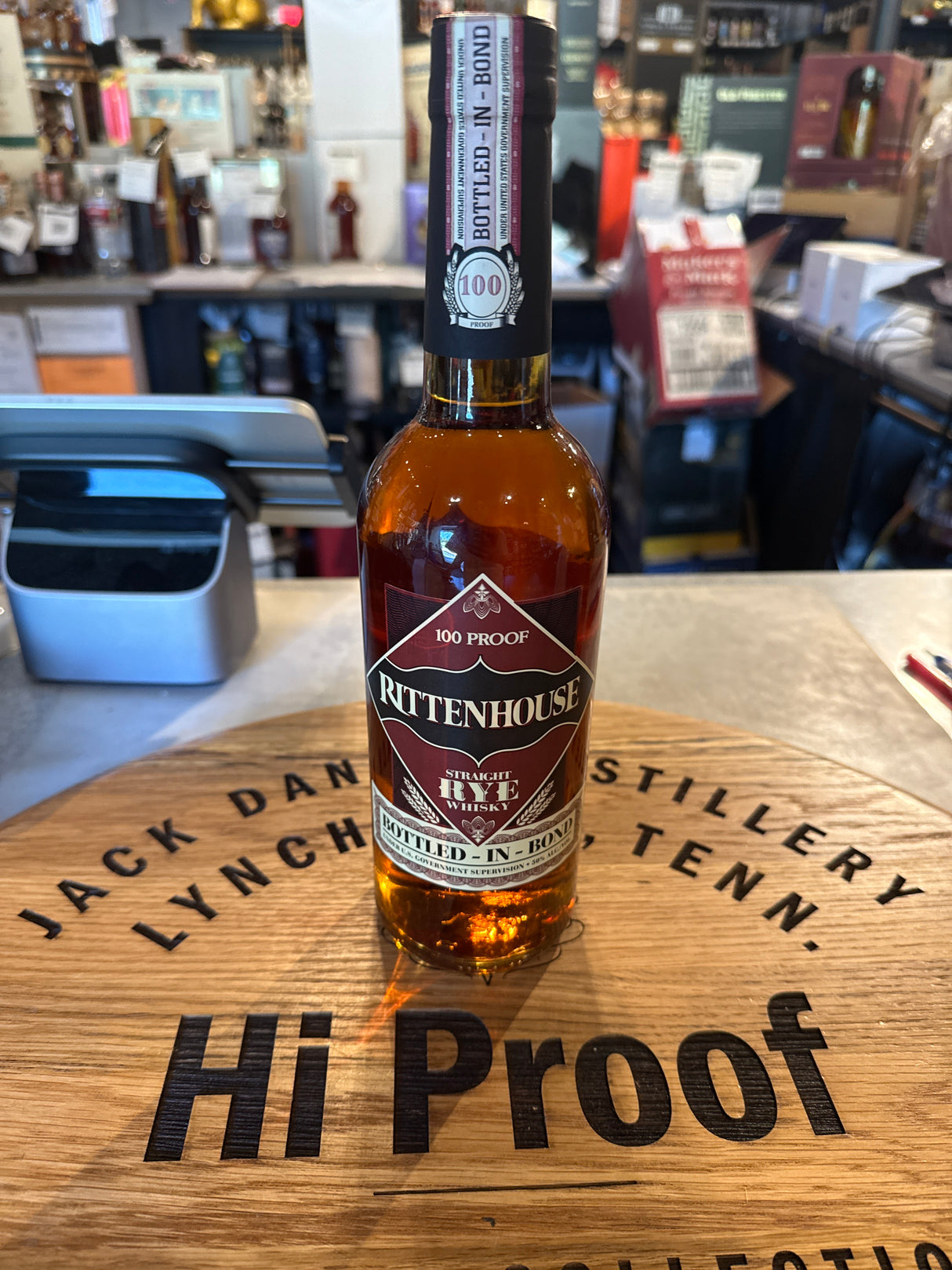 Rittenhouse Rye 100 Proof American Whiskey 750ml