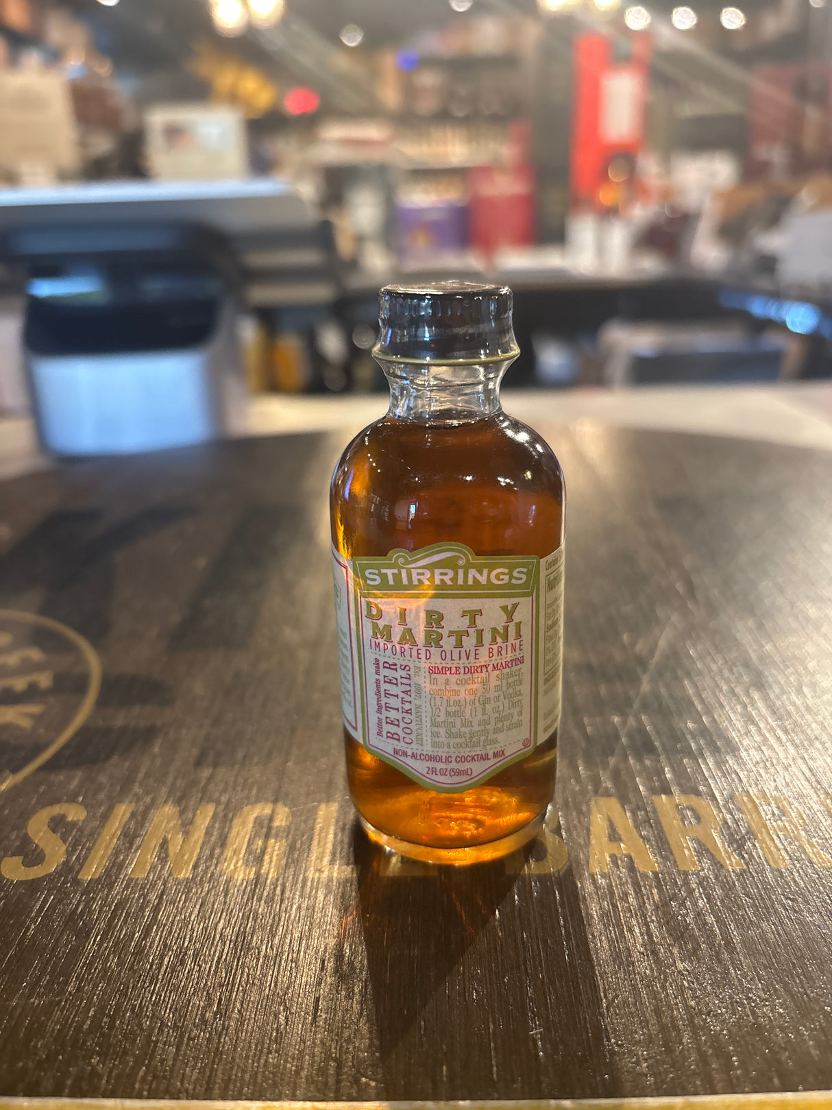 Stirrings Coocktail Mixer Dirty Martini 2oz