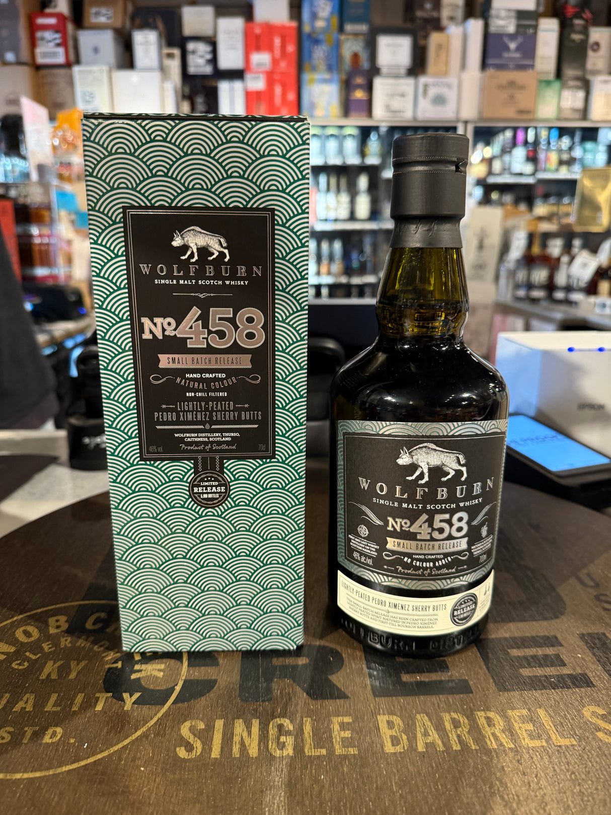 Wolfburn No.458 Small Batch 46% Alc 700ml