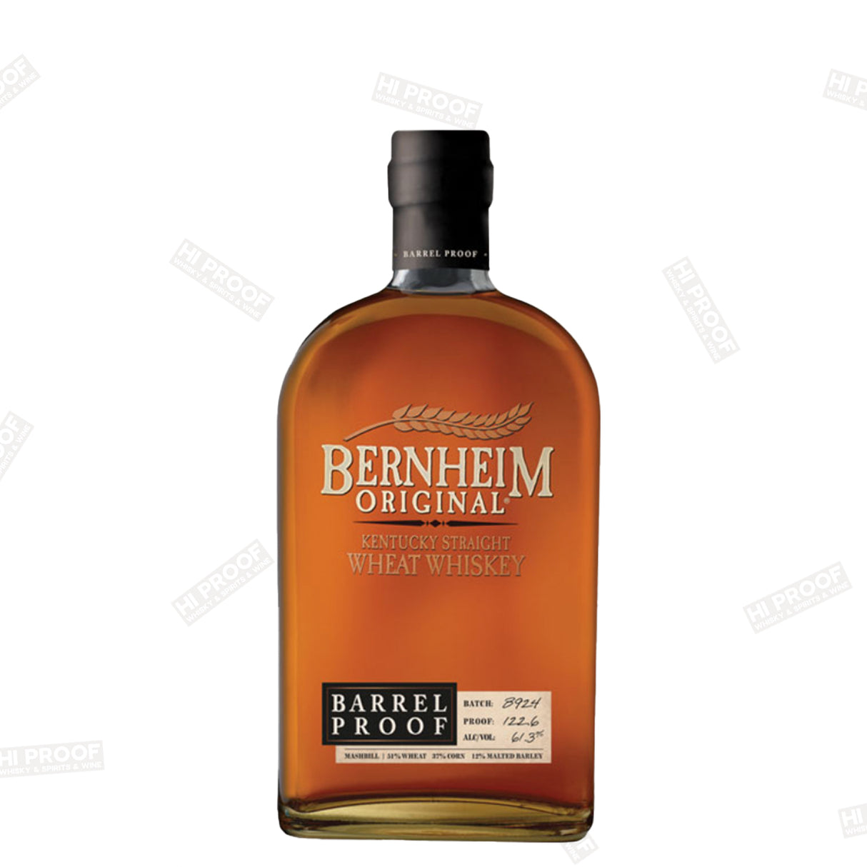 BERNHEIM WHEAT B924 BARREL 122.6 PROOF 750ml