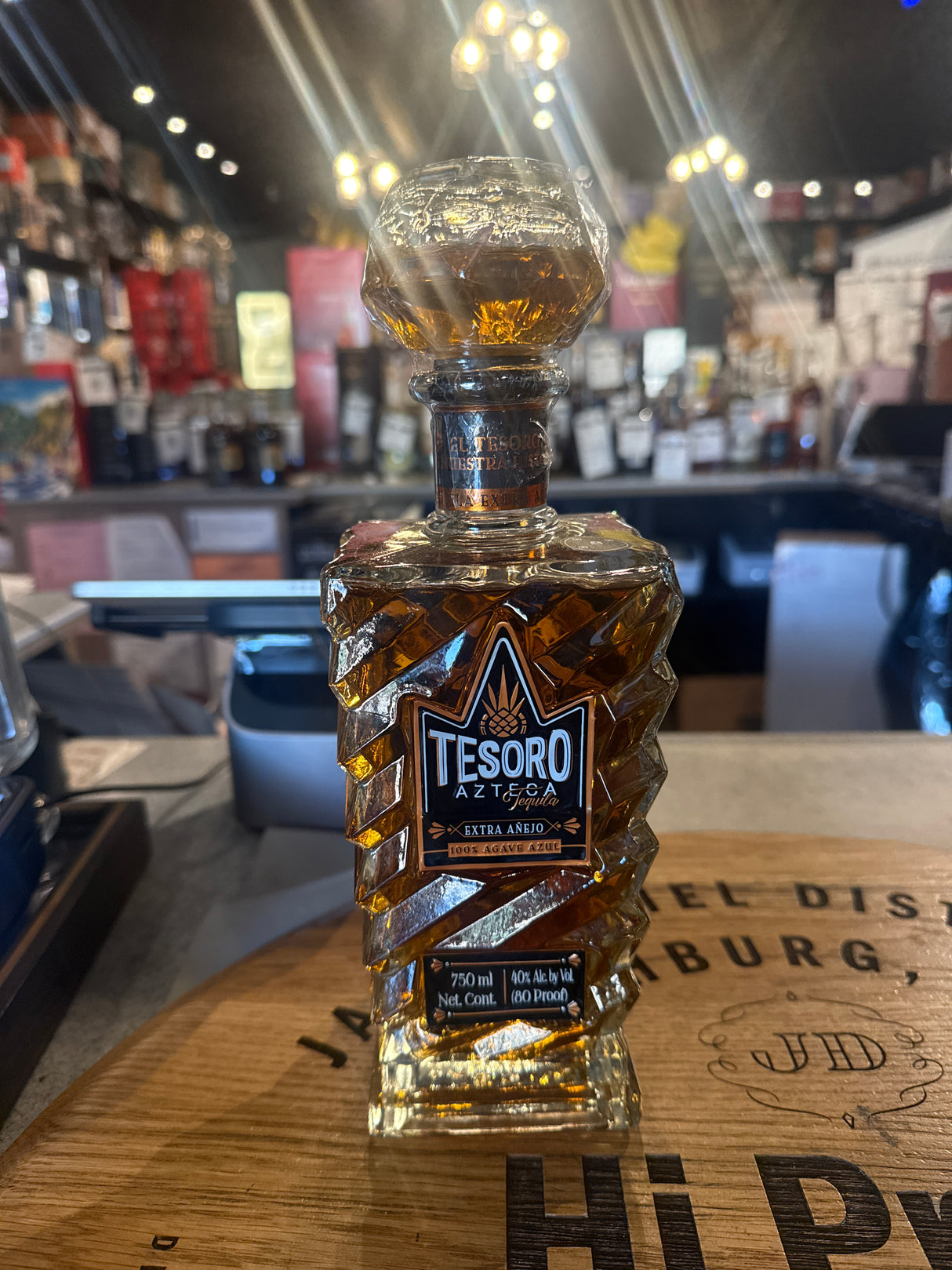 Tesoro Azteca Extra Anejo Tequila 750mL