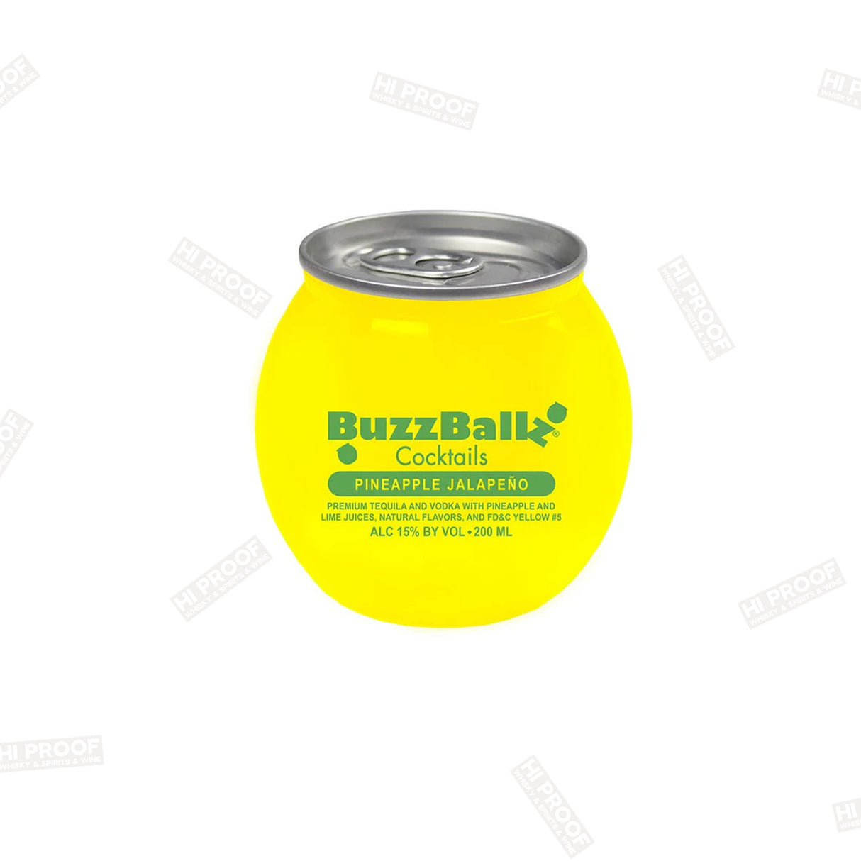 BUZZBALLZ PINEAPPLE JALAPENO 200ML