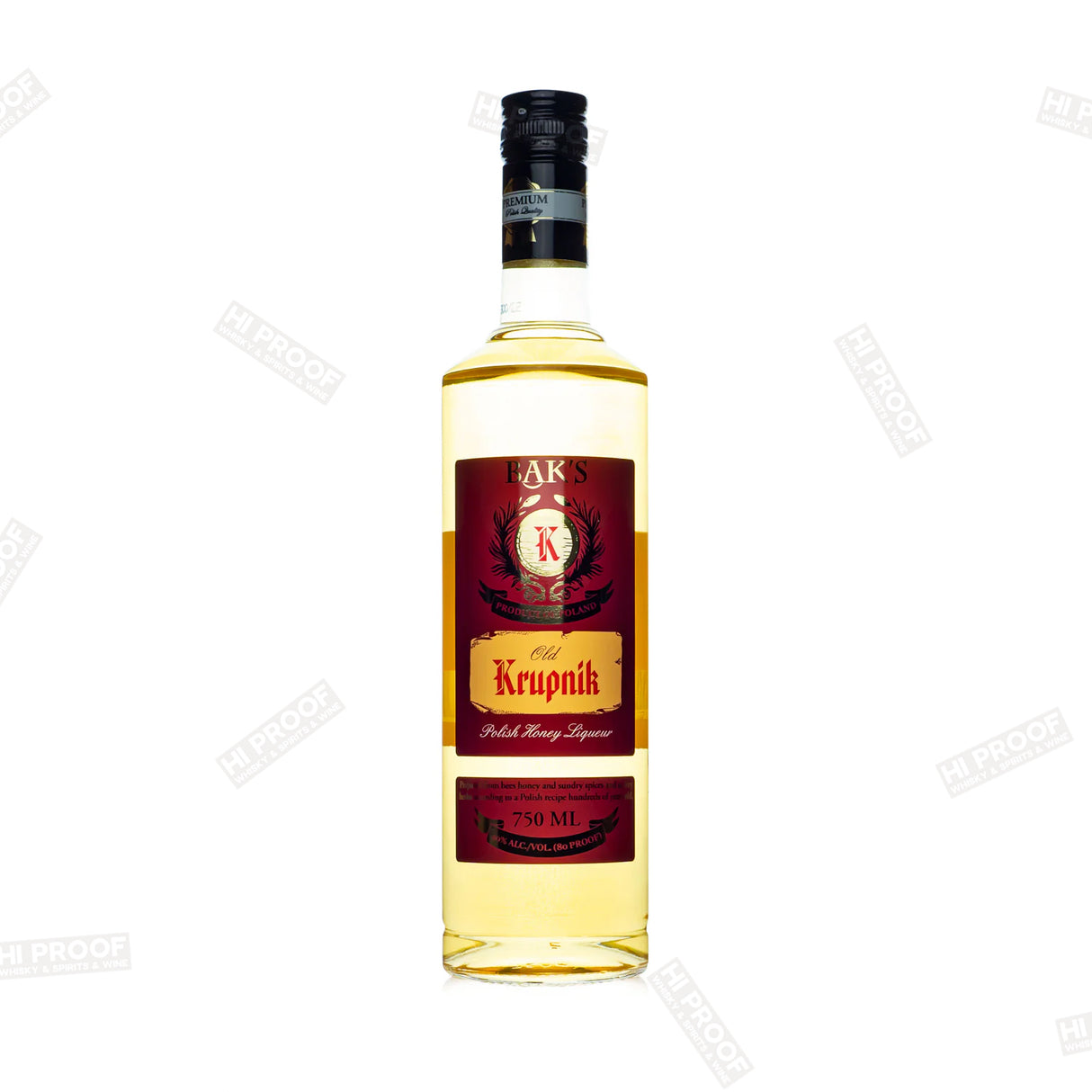 Bak's Krupnik Honey Liqueur 750ml