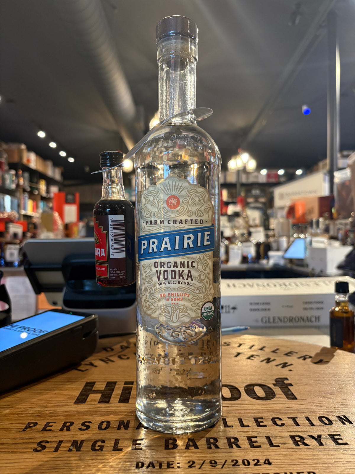 Prairie Vodka Farmcrafted 80 W/ 50ml Kamora Coffee Liqueur 40 750ml