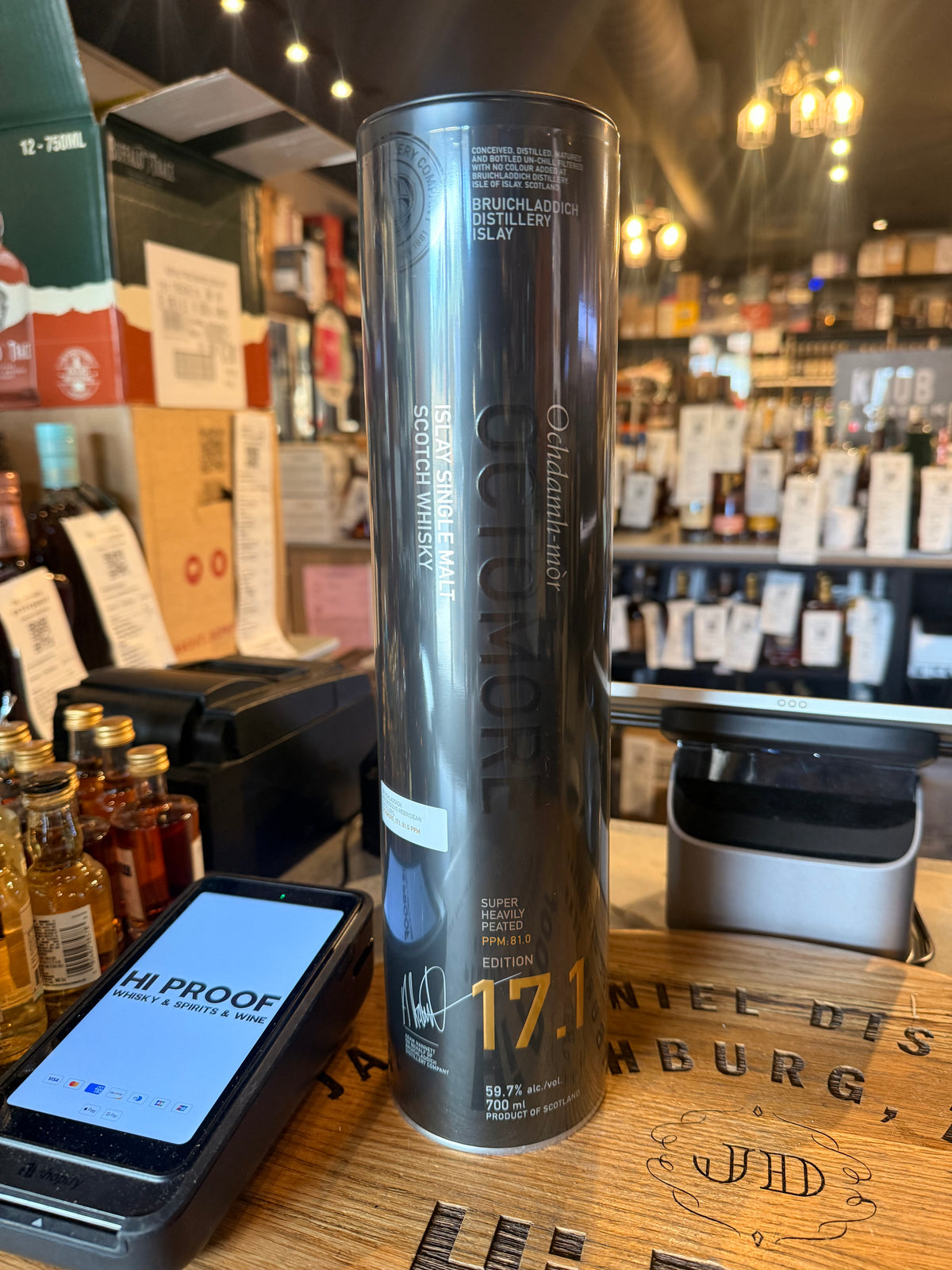 Bruichladdich Octomore 17.1 Super-Heavily Peated Islay Single Malt Scotch Whisky 119.4 Proof 700ml