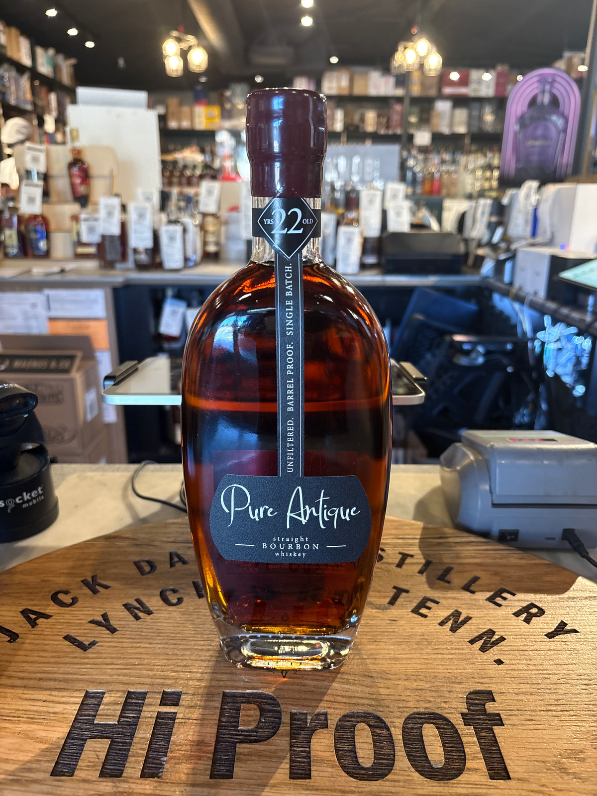 Pure Antique 22 Year Bourbon 115.8 Proof Kentucky Straight Bourbon 750ml