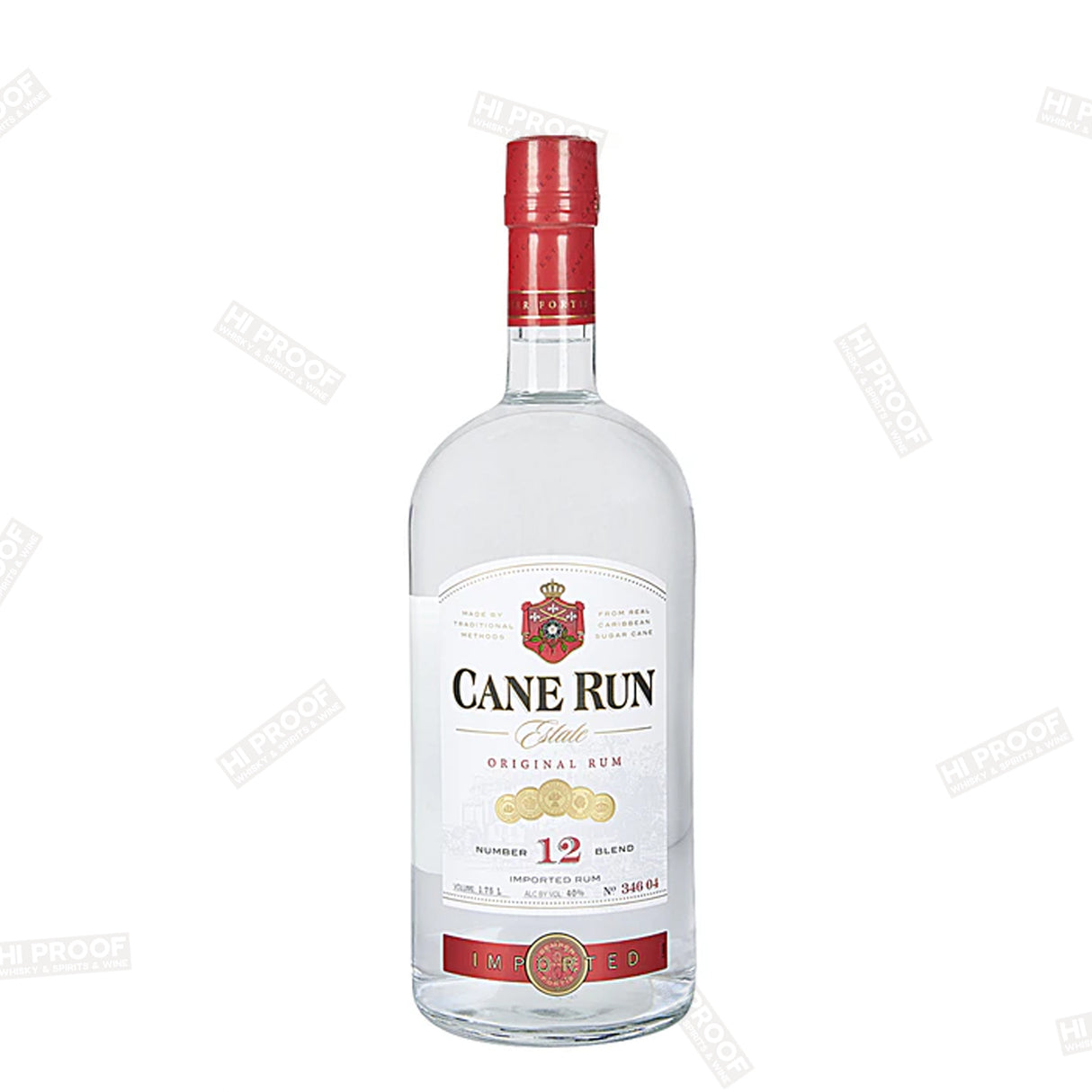 CANE RUN ESTATE WHITE RUM 1.75L