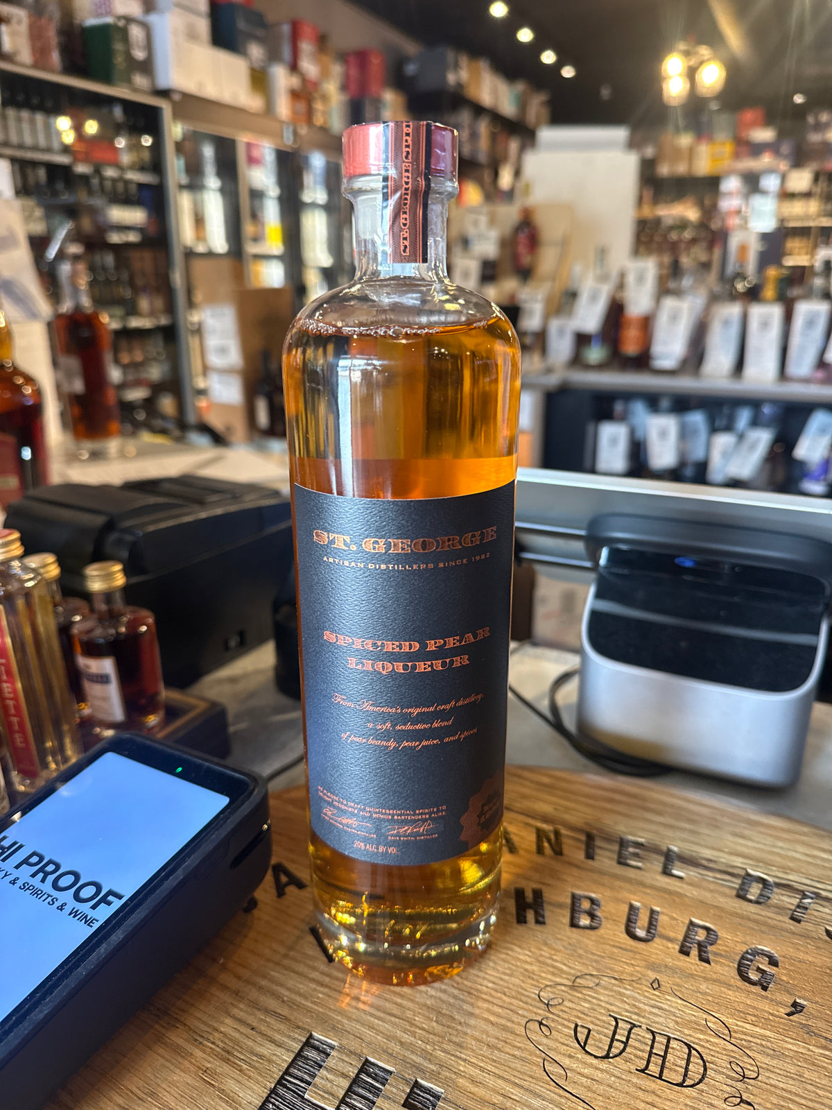 St. George Spiced Pear Liqueur 750ml