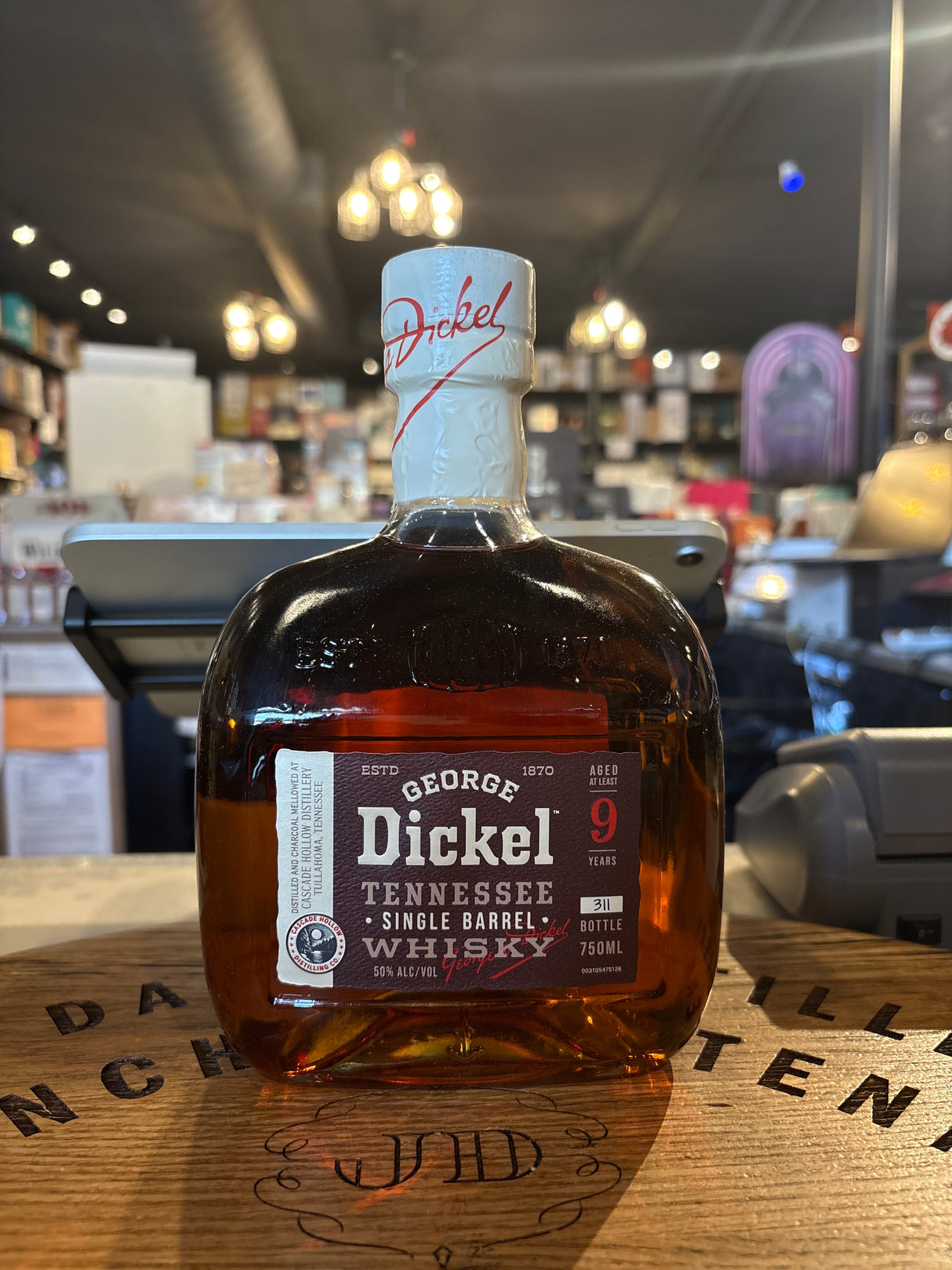 Dickel Black 9 Years Single Barrel 100 Proof 750ml (14D0223820)