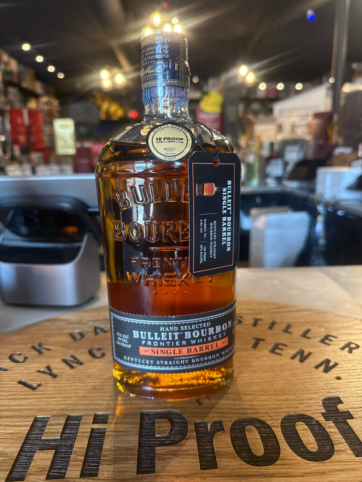 Bulleit Single Barrel Bourbon #5-B4-124) 750ml