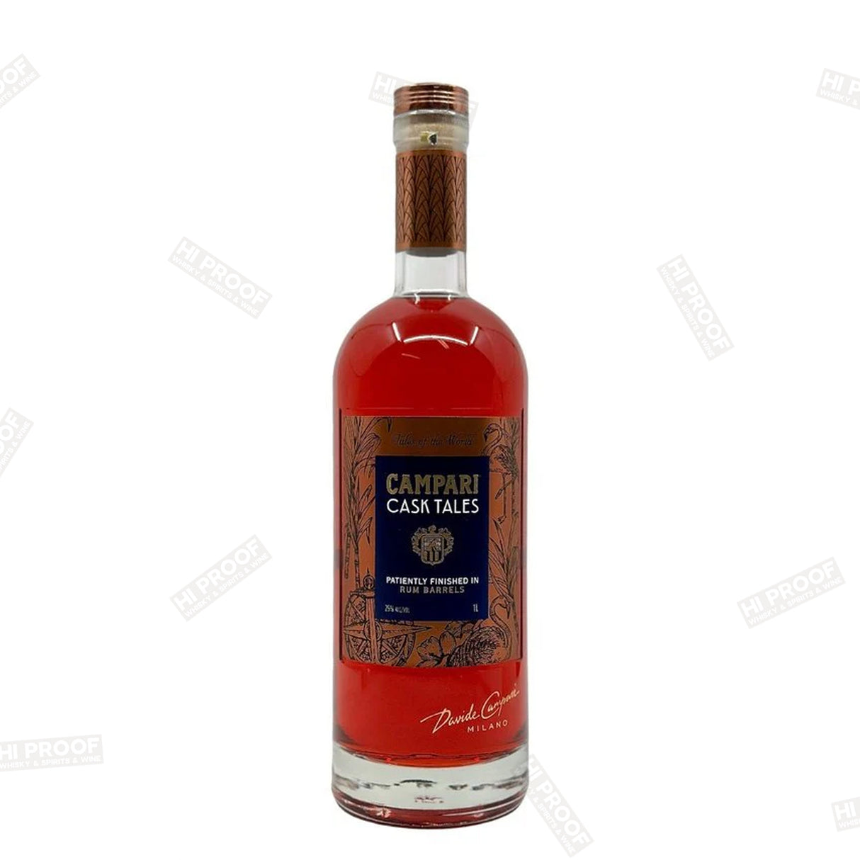 Campari Cask Tales Liqueurs Rum Barrel Finished 1L