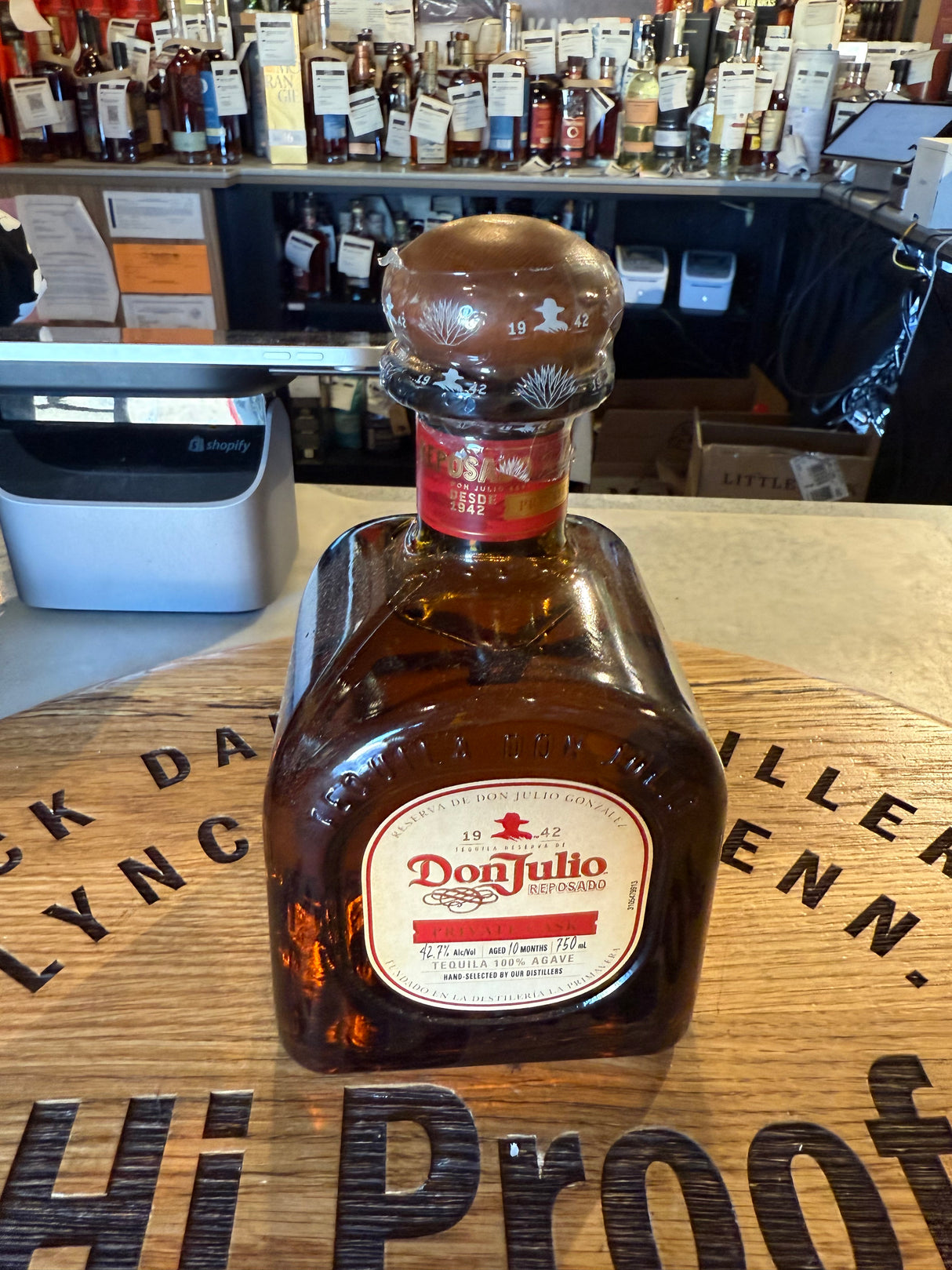 Don Julio Tequila Reposado Hi Proof Store Pick 85.4 Proof 750mL