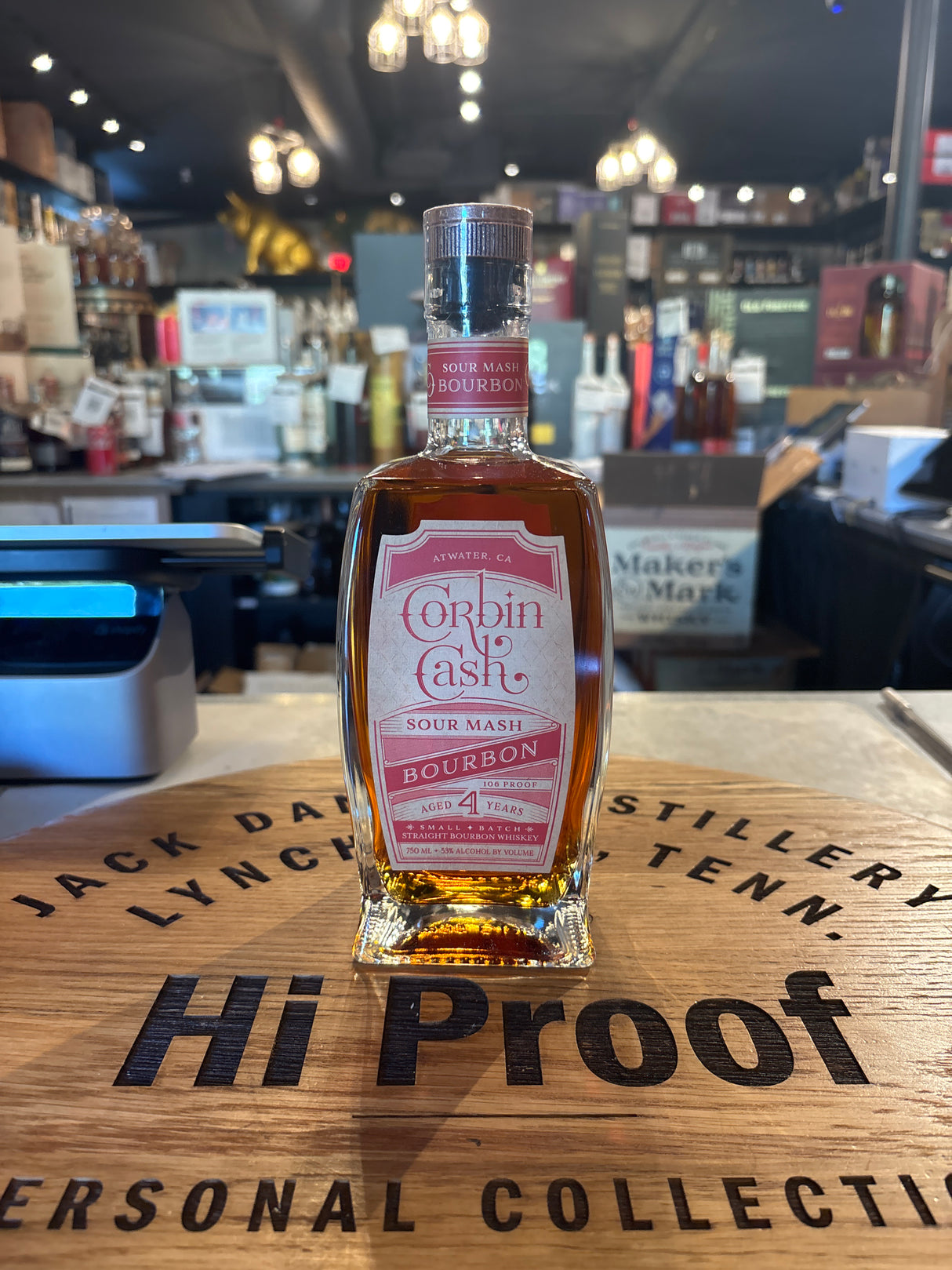 Corbin Cash Sour Mash Bourbon 106 Proof
