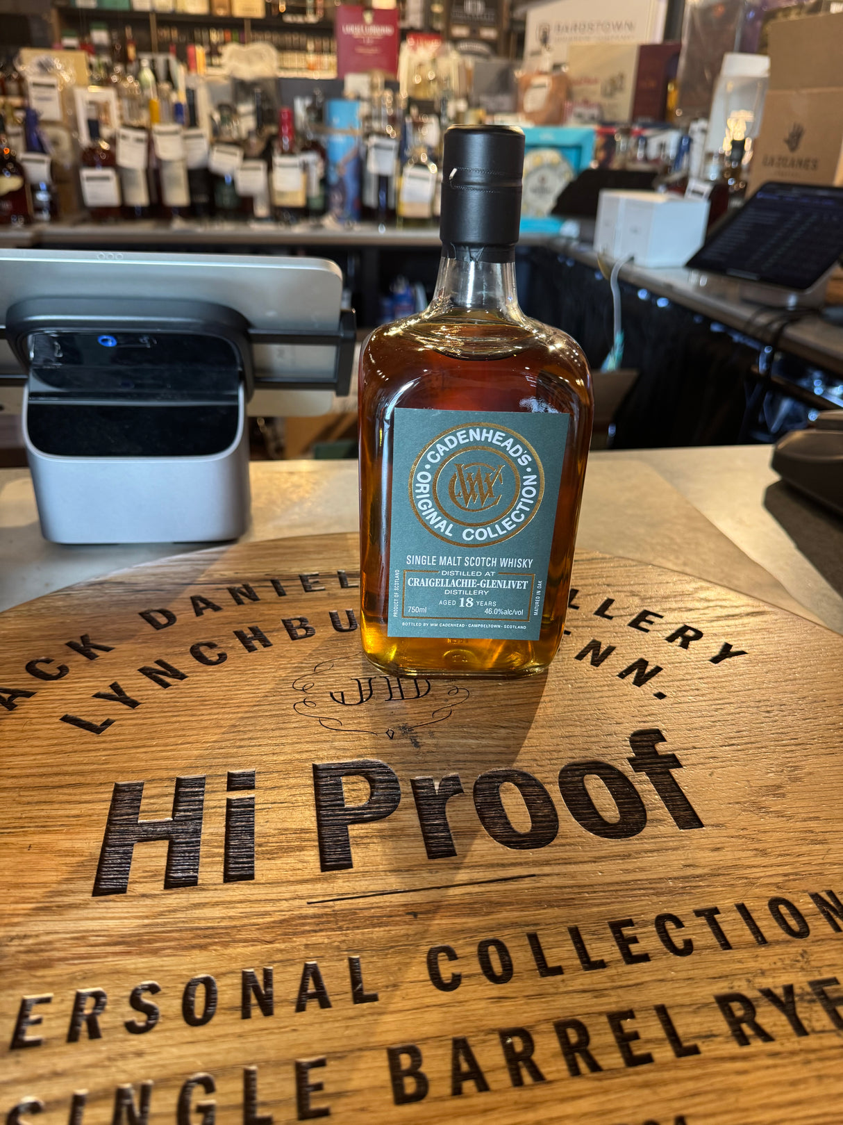 Cadenhead's 2006 Craigellachie-Glenlivet 18 Year 750mL