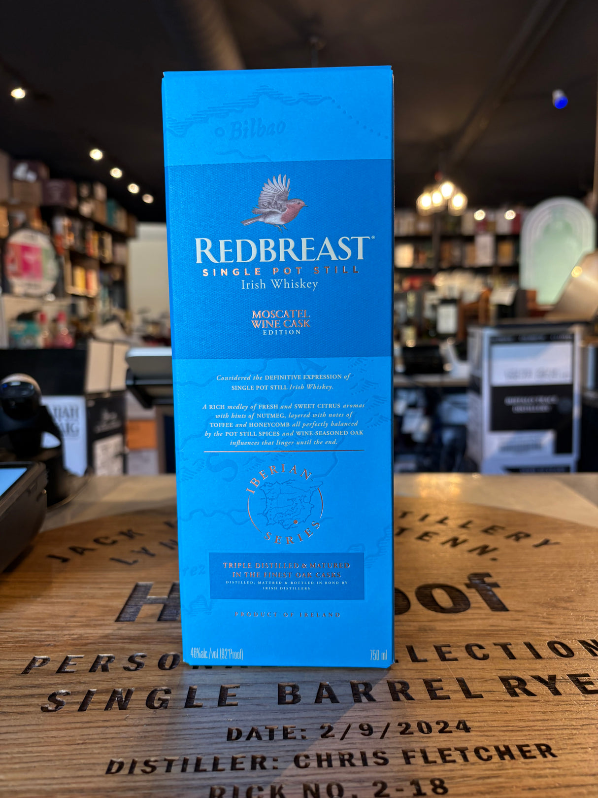 Redbreast Moscatel Wine Cask Limited Edition Irish Whiskey 750mL