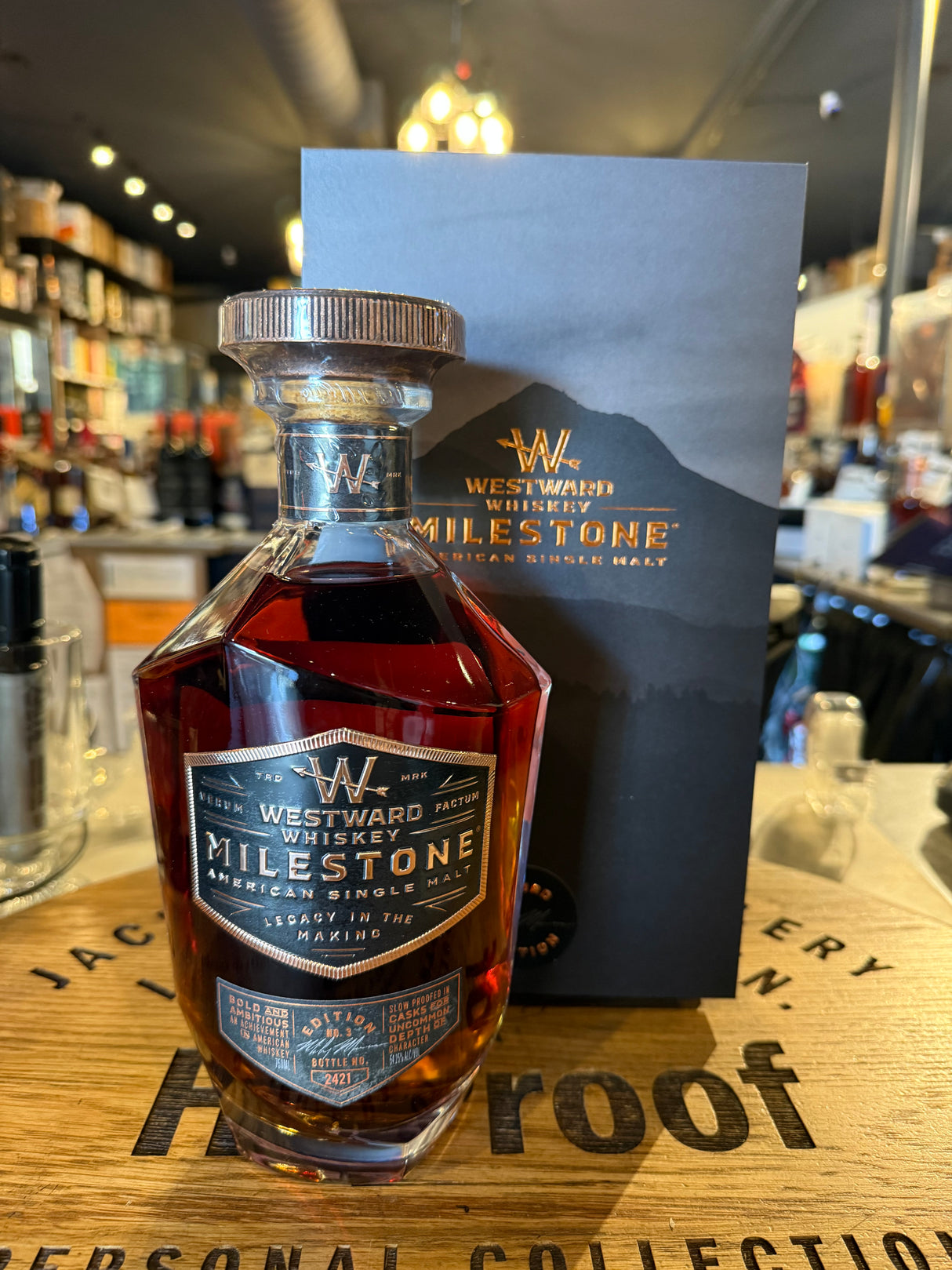 Westward Whiskey Milestone Edition No. 3 American Single Malt 750mL