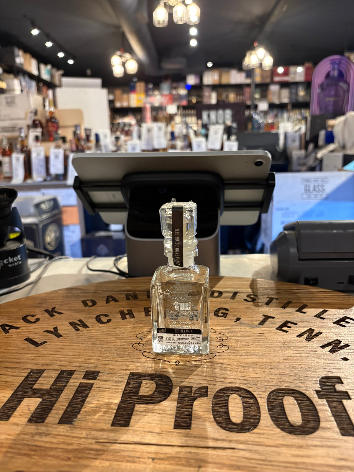 Cava De Oro Tequila Cristalino Anejo 50ml
