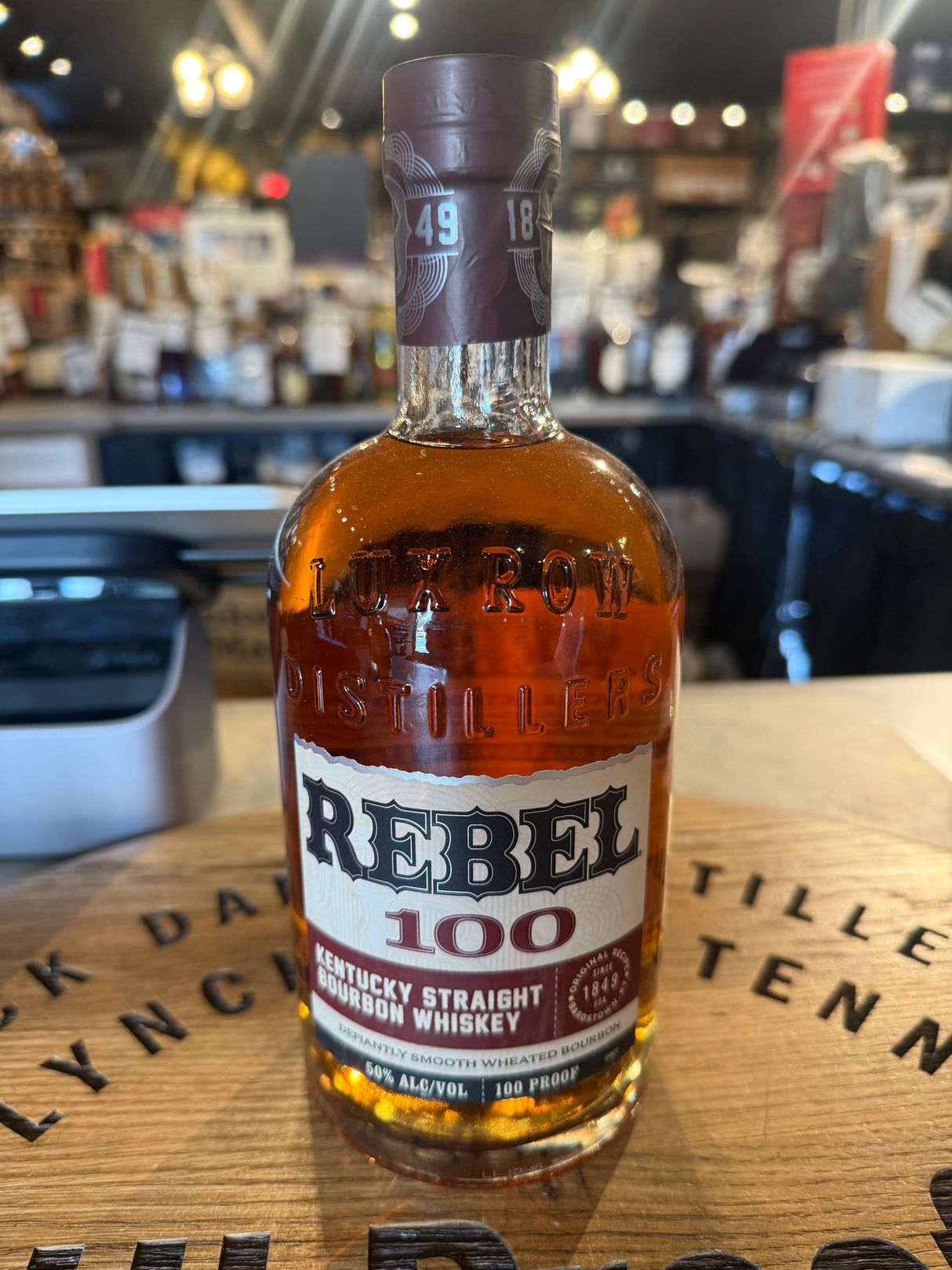Rebel Straight Bourbon 100 Proof 750ml