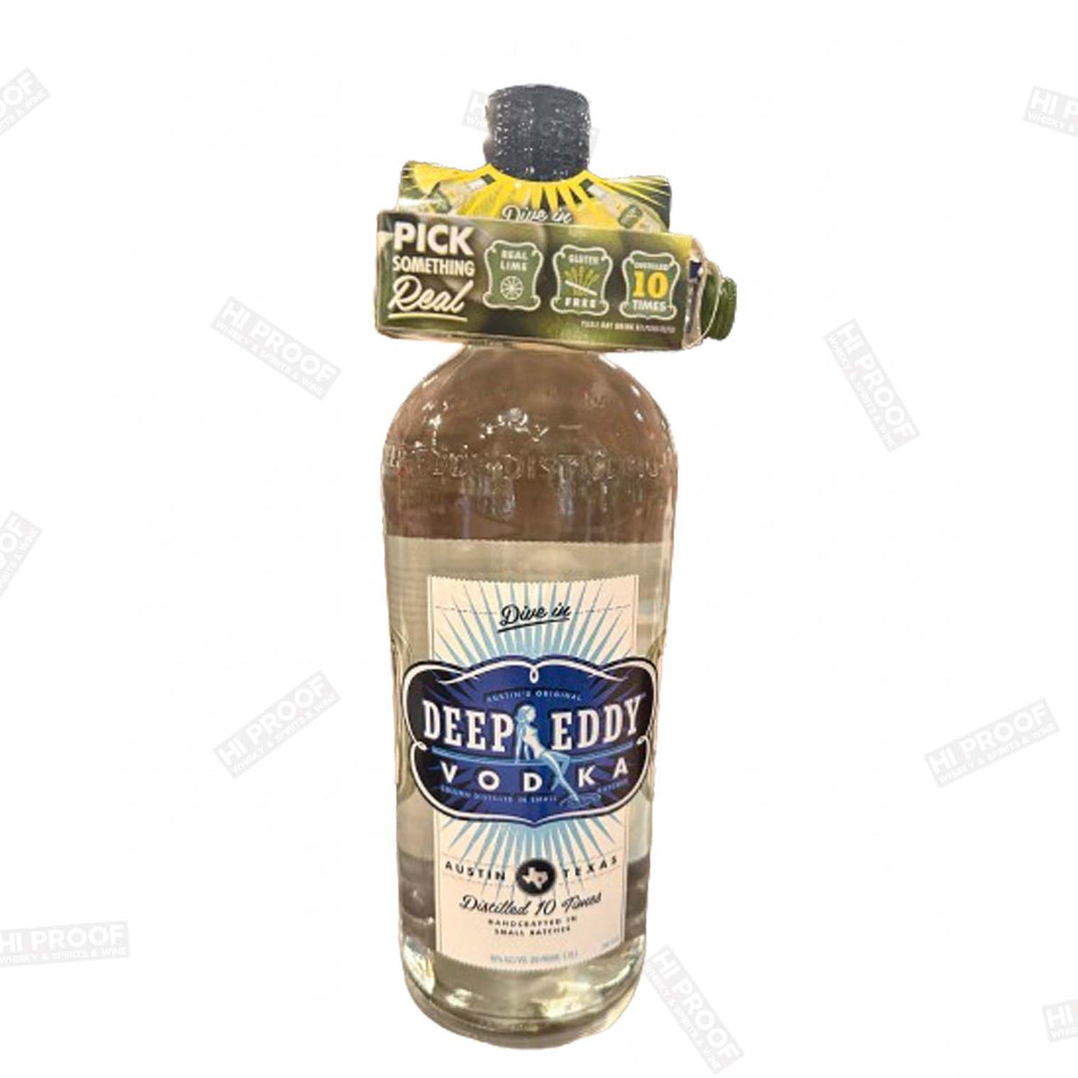 Deep Eddy Vodka 1.75L with 50ml Lime Vodka