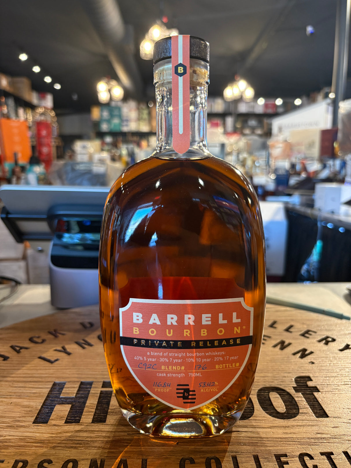 Barrell Bourbon Private Release C92C 116.84 Proof 750mL