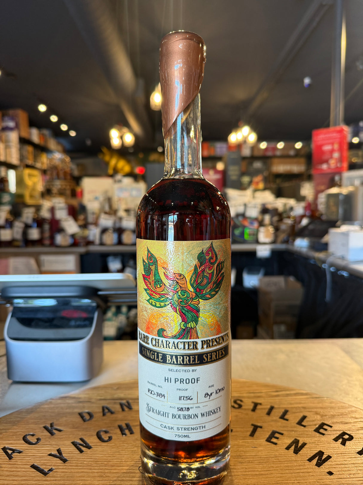 Rare Character "RIO" HI PROOF STORE PICK Straight BOURBON 750ML