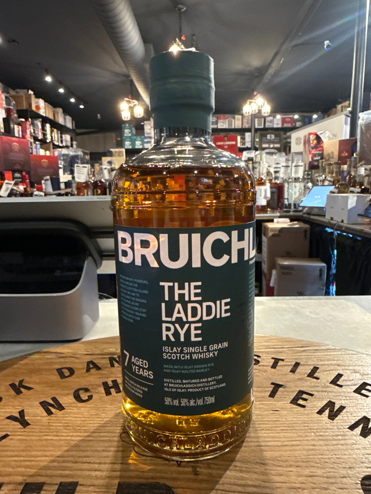 Bruichladdich LADDIE RYE 7 Year 100 Proof 750mL