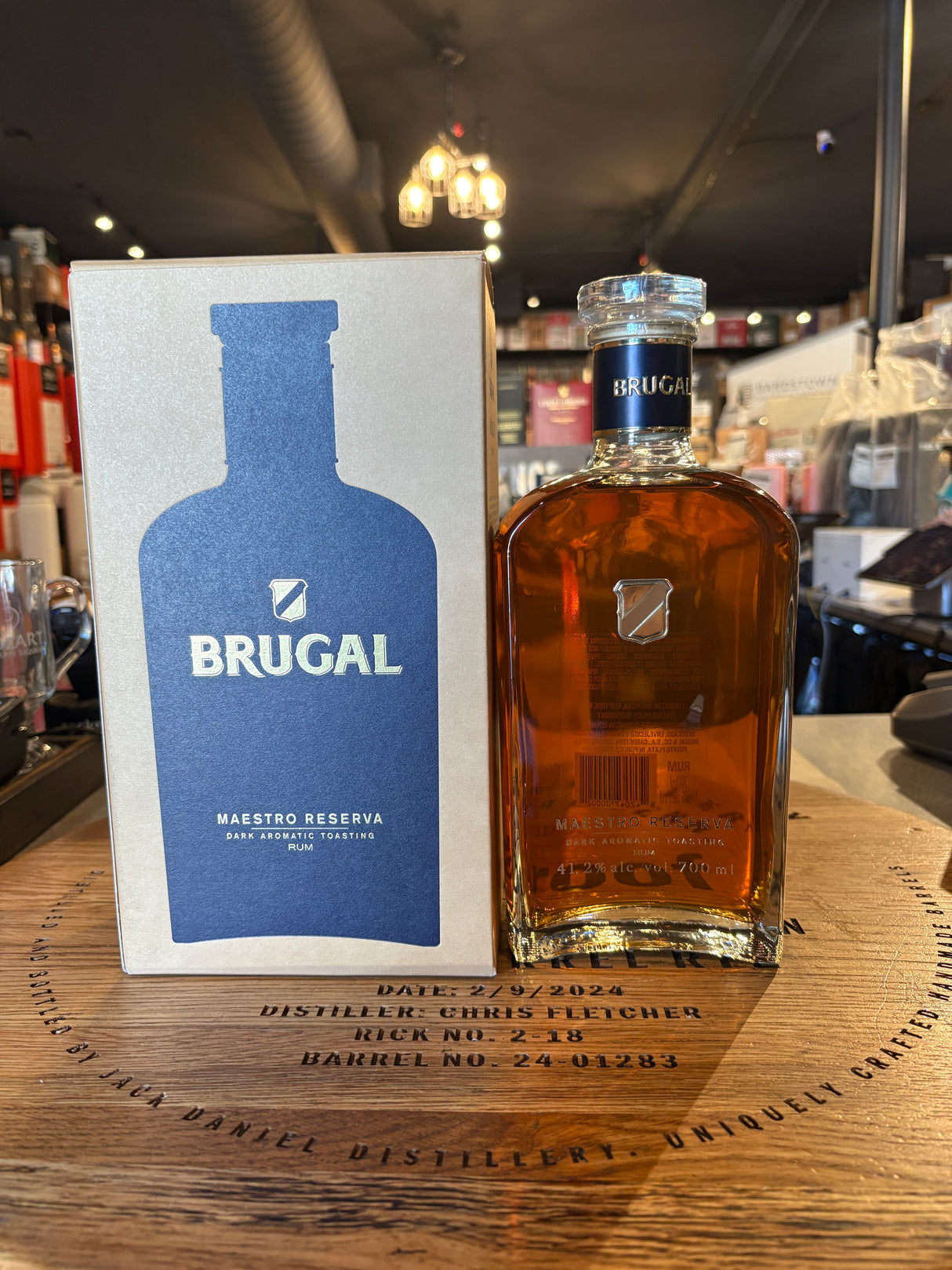 Brugal Maestro Reserva 82.4 Proof Rum 750mL