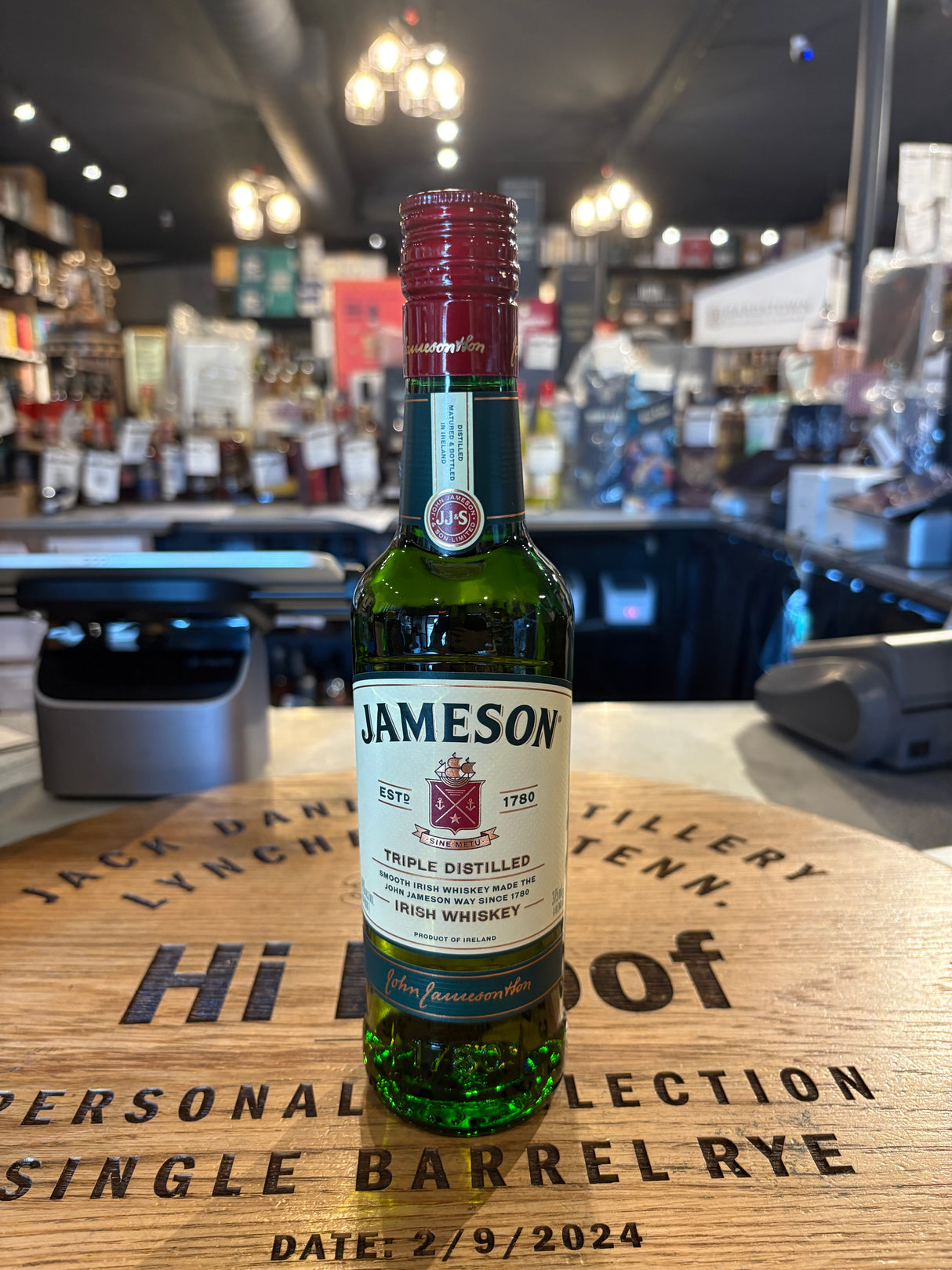 Jameson Irish Whiskey 80 PROOF 375mL