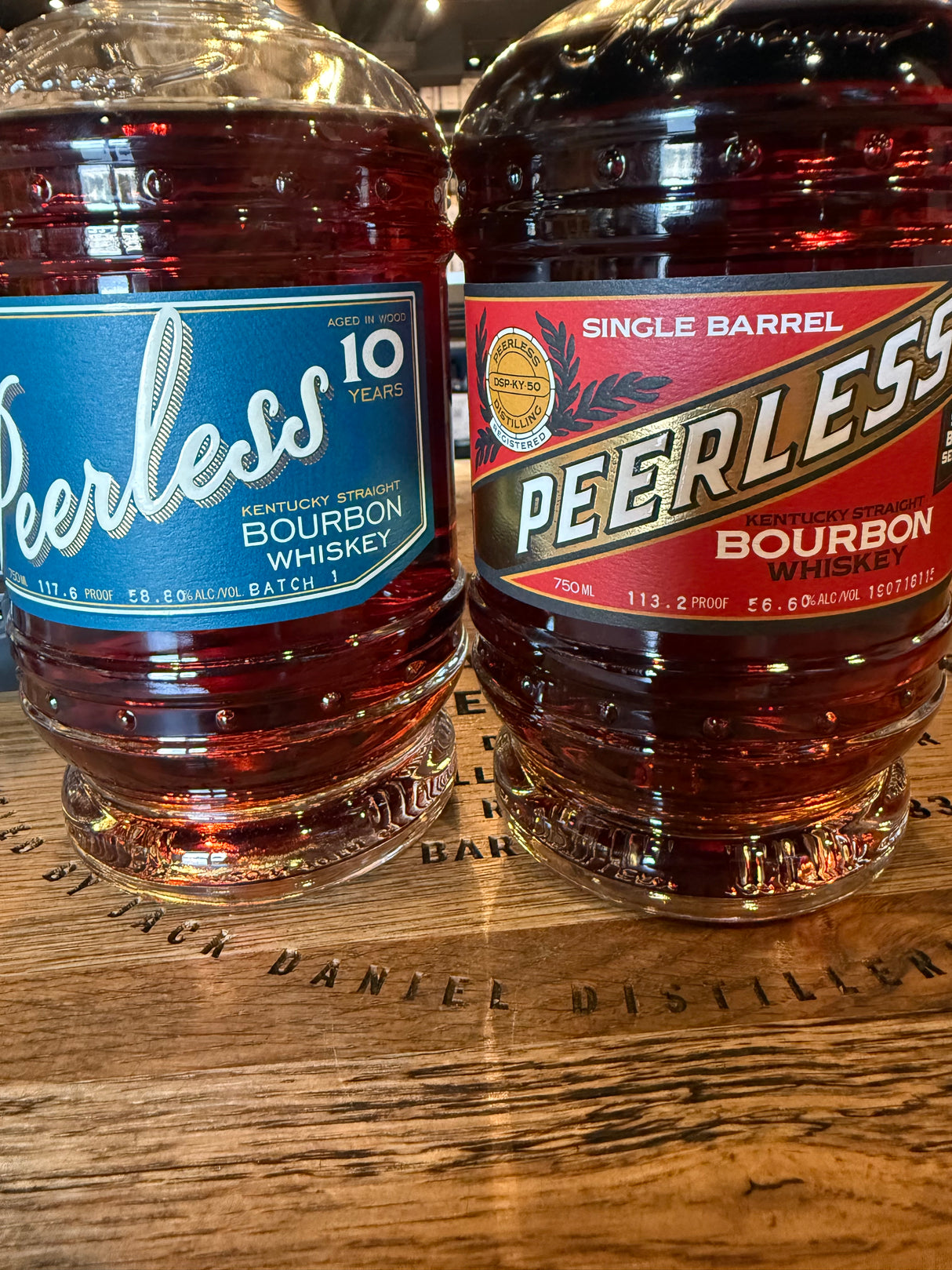 Peerless Single barrel Bourbon Hi Proof Store Pick 750 ml 7 years Old