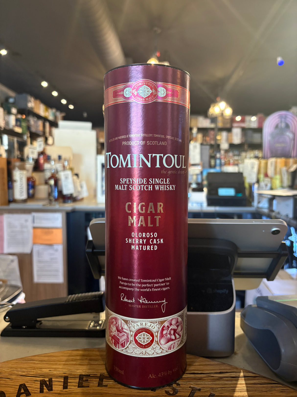 Tomintoul Cigar Malt Speyside Single Malt Scotch 750ml