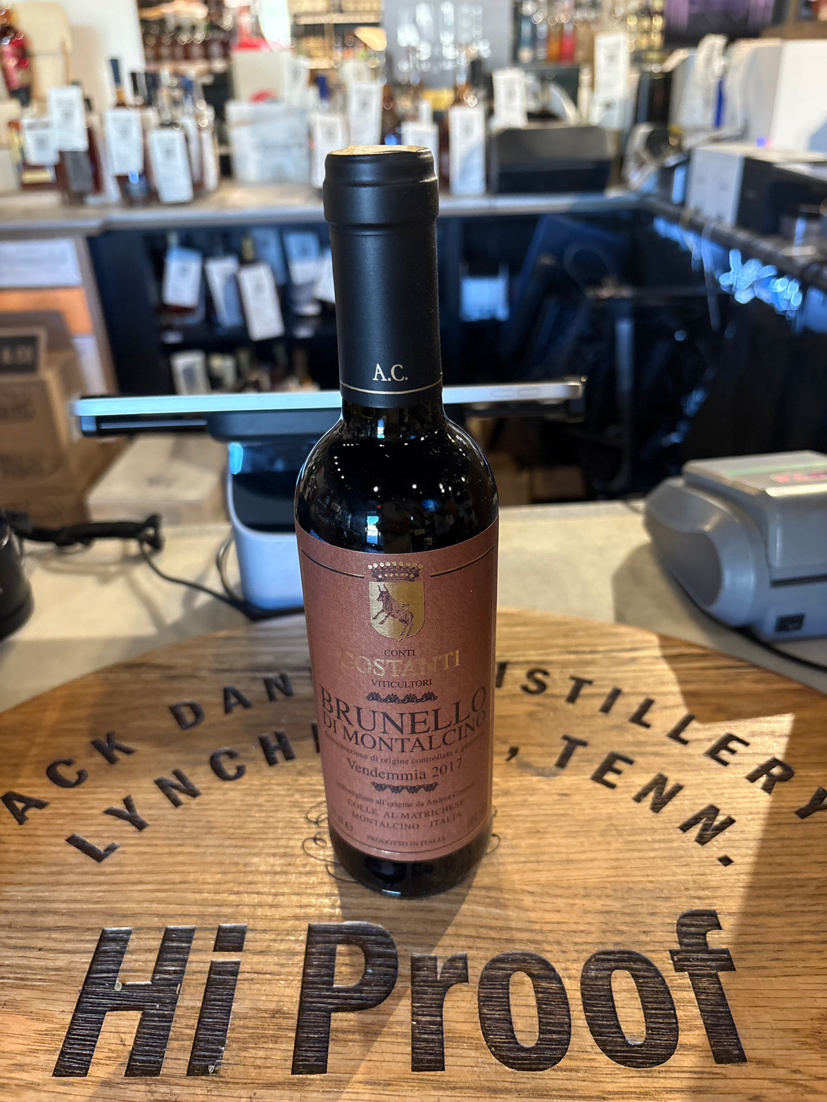 Conti Costanti Brunello di Montalcino 2017-375ml