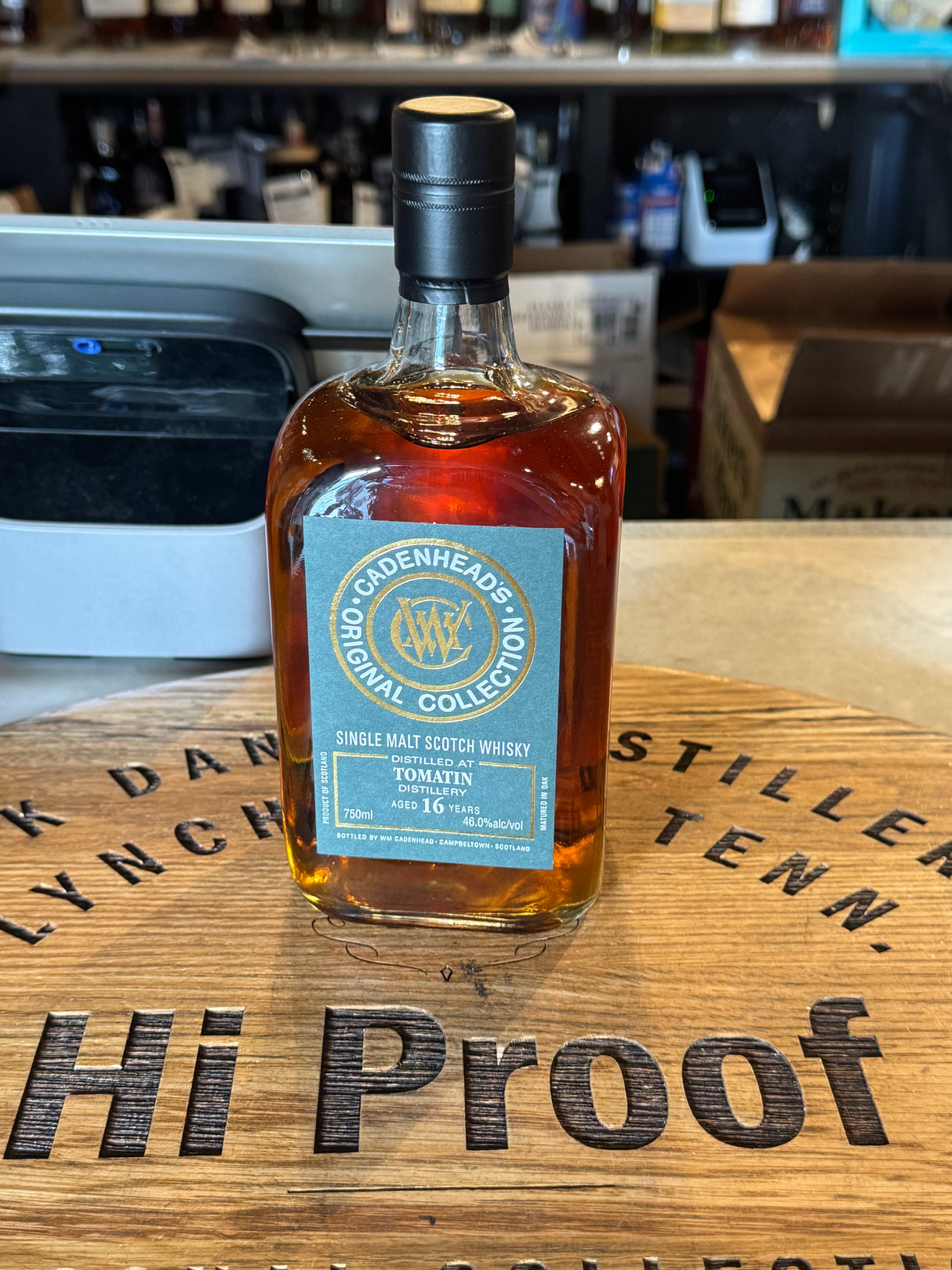 Cadenhead's 2009 Tomatin 16 Year 92 Proof 750mL