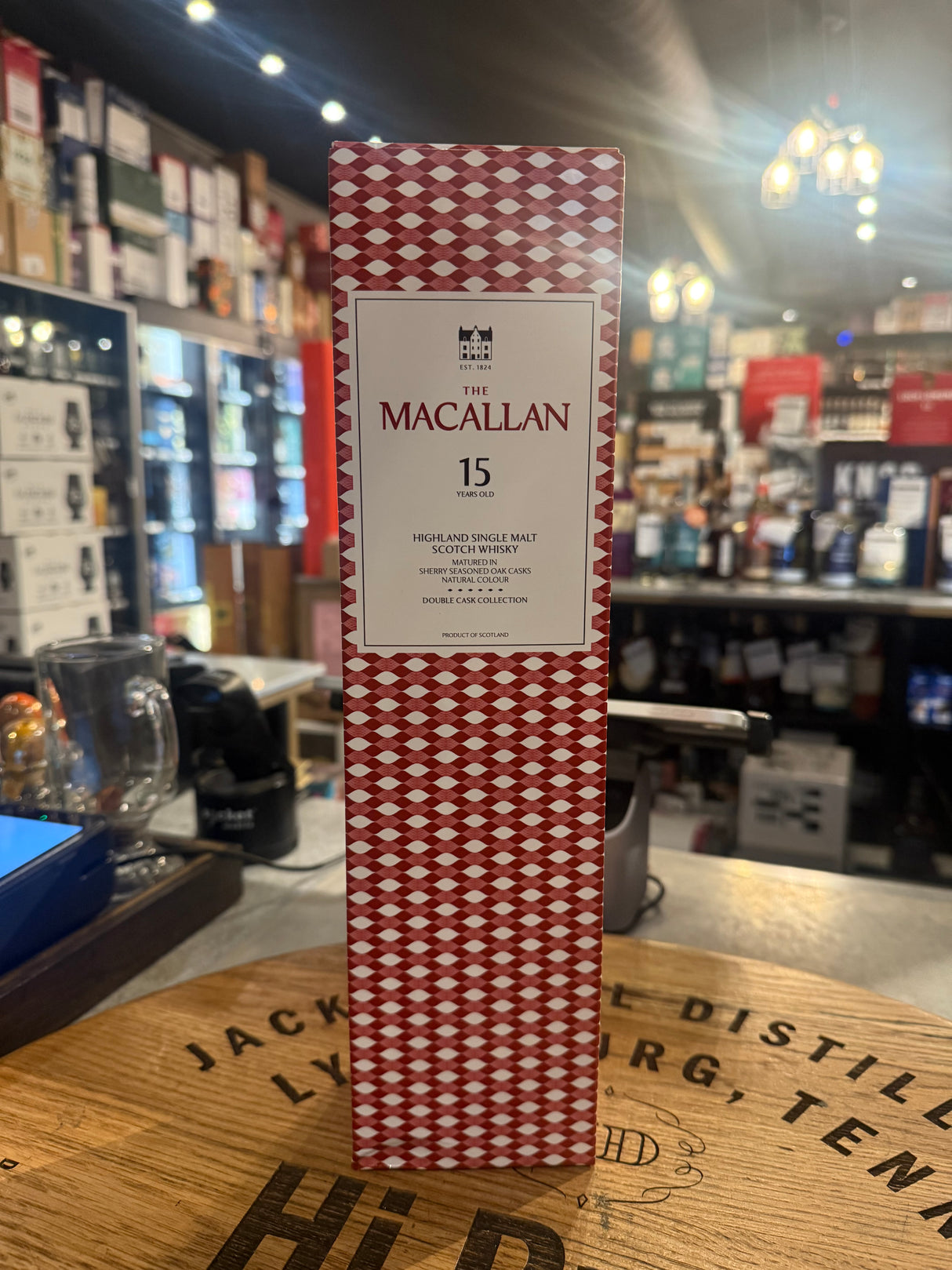 The Macallan Double Cask 15 Year Old Single Malt Scotch Whisky 750ml (New Design)
