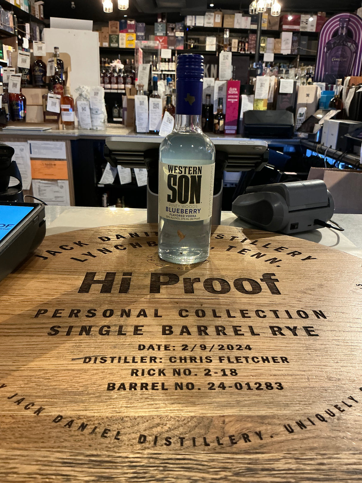 Western Son BlueBerry Vodka 375ml