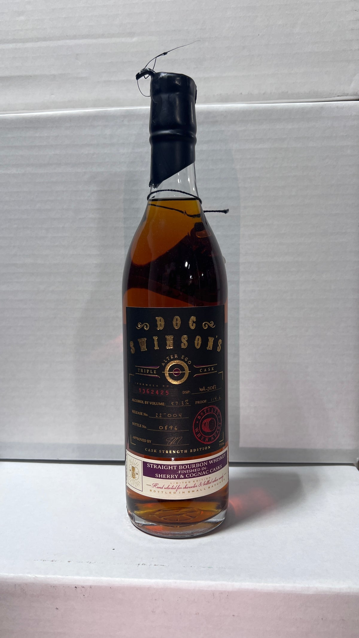 doc swinsons bourbon alter ego triple cask 114.6