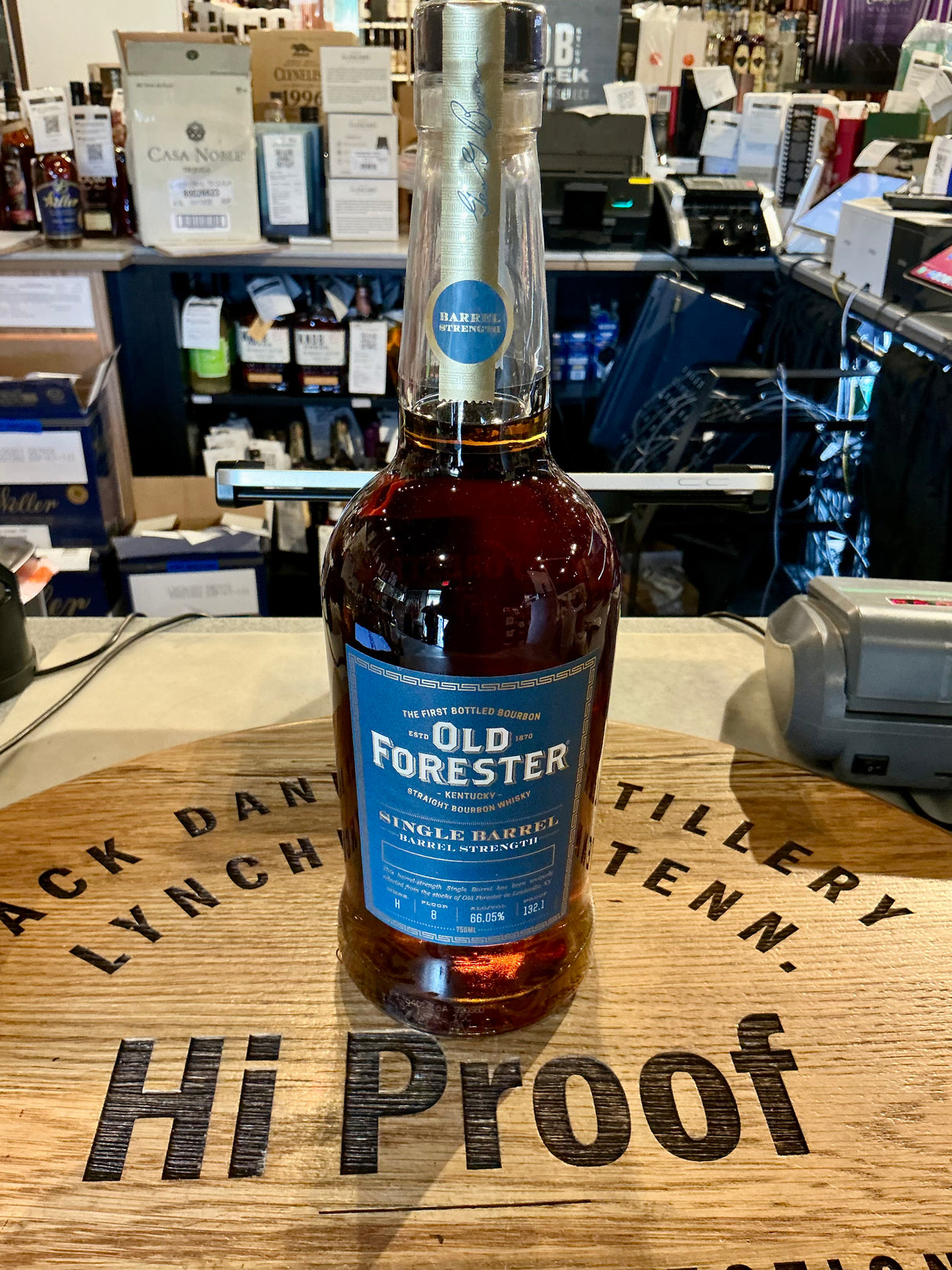 Old Forester Barrel Proof single barrel 132.1 proof750ml