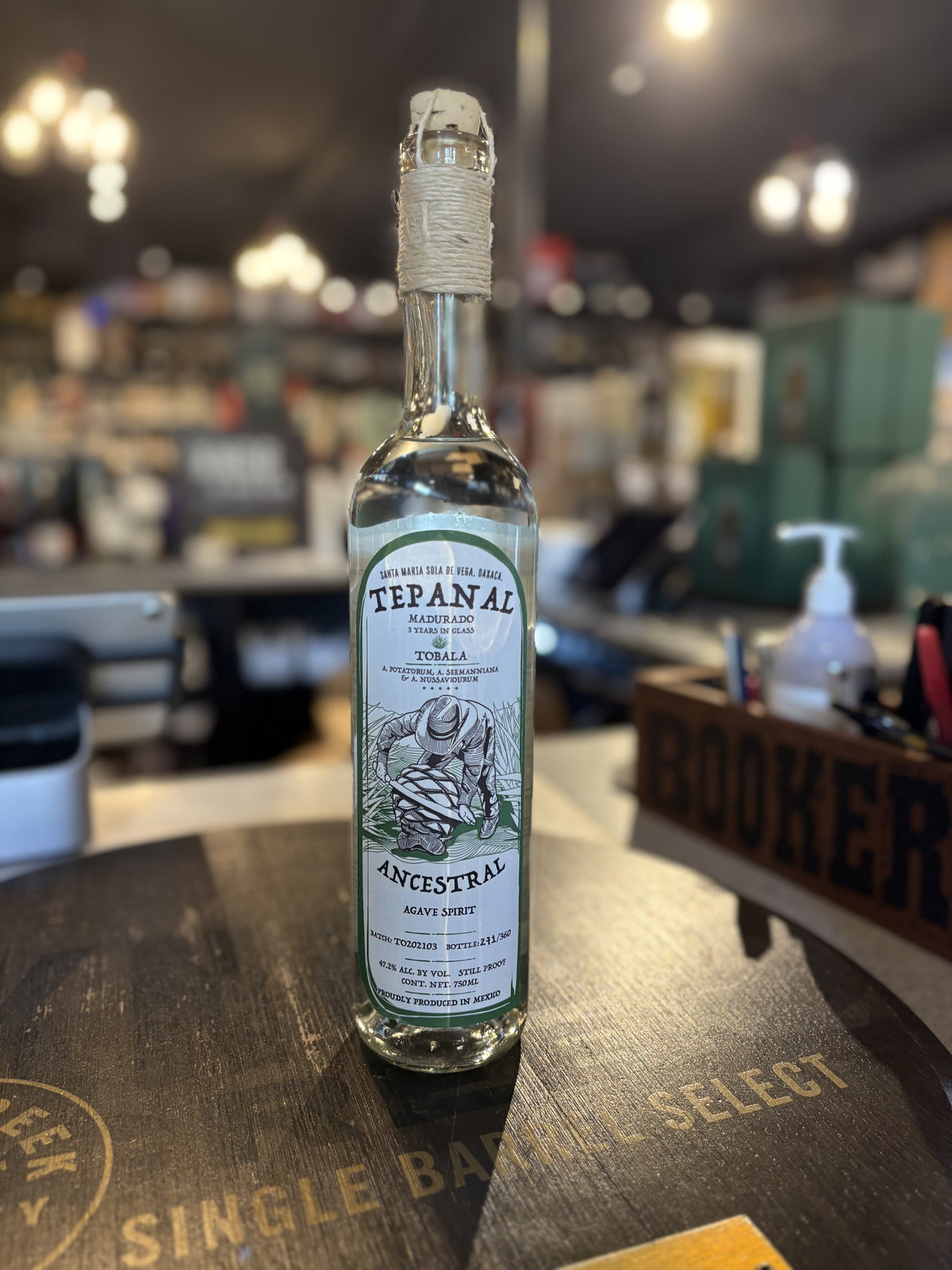 Tepanal Tobala Maduro Agave Sprit 750ml