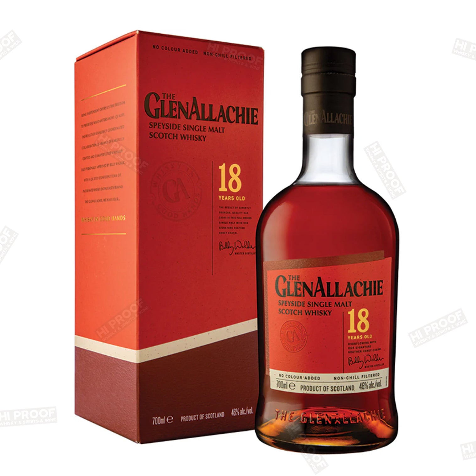 The GlenAllachie 18 Year Old Single Malt Scotch Whisky 700ml – Hi