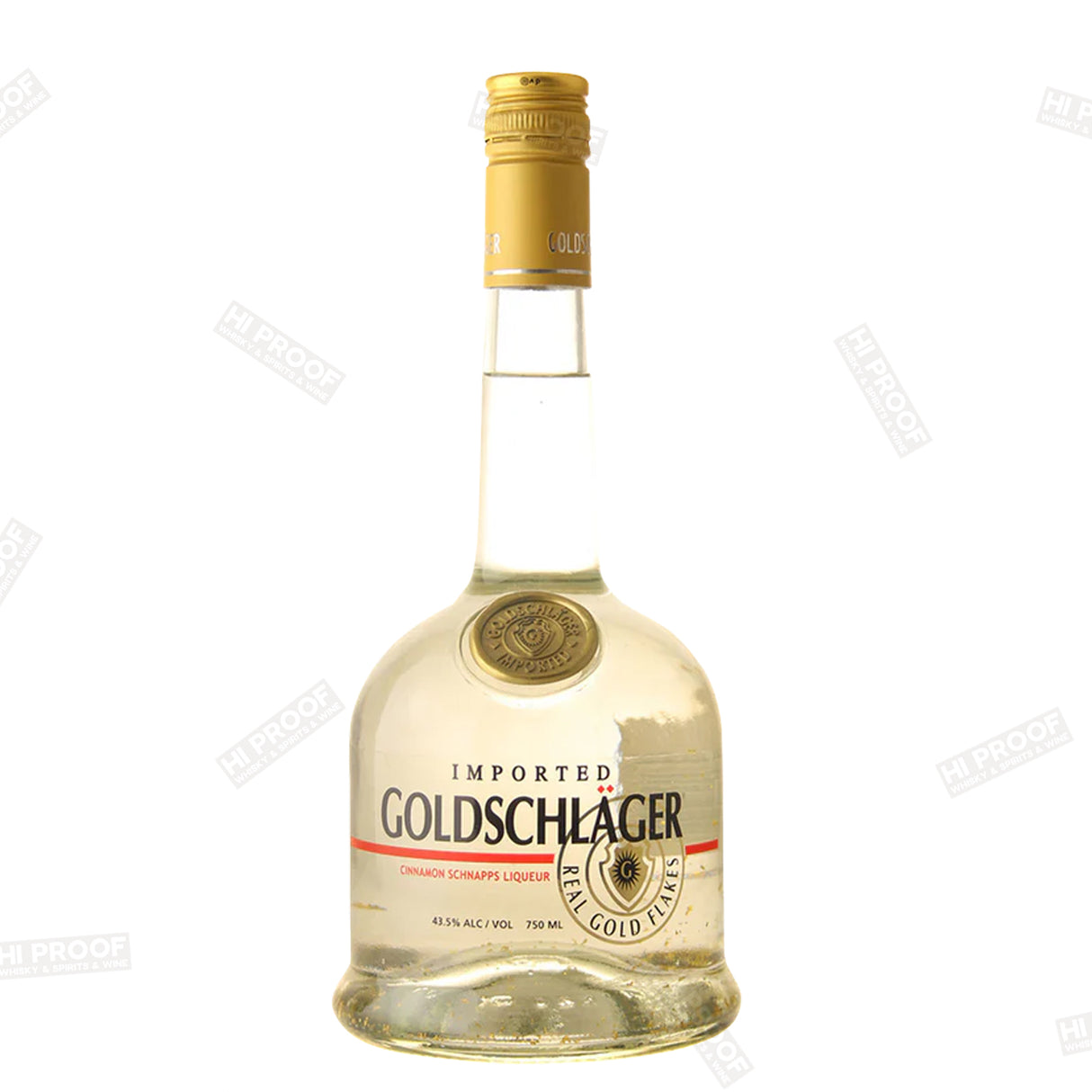 Goldschlager Cinnamon Schnapps, Switzerland 87 proof 750ml