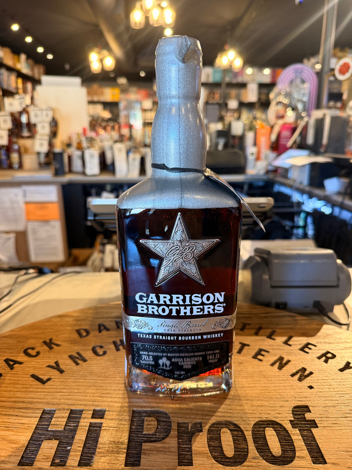 Garrison Brothers Single Barrel Cask Strength Texas Straight Bourbon 141 Proof 750ml