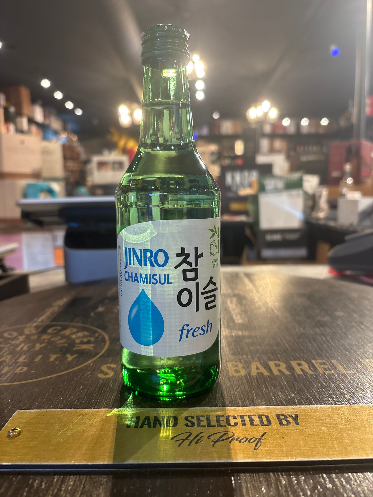 JINRO SOJU CHAMISUL FRESH 32Proof 진로 참이슬 프레시 375ml