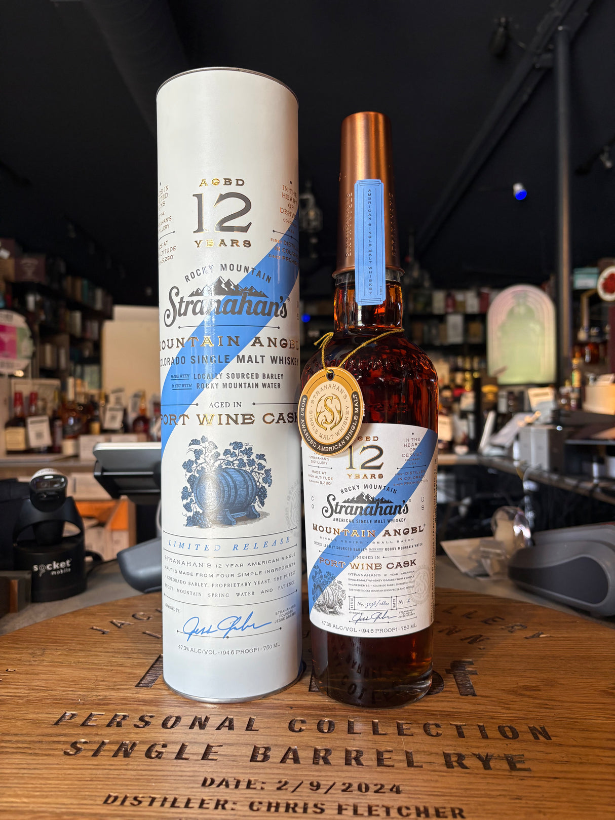 STRANAHAN'S MOUNTAIN ANGEL 12 YEARS 750mL