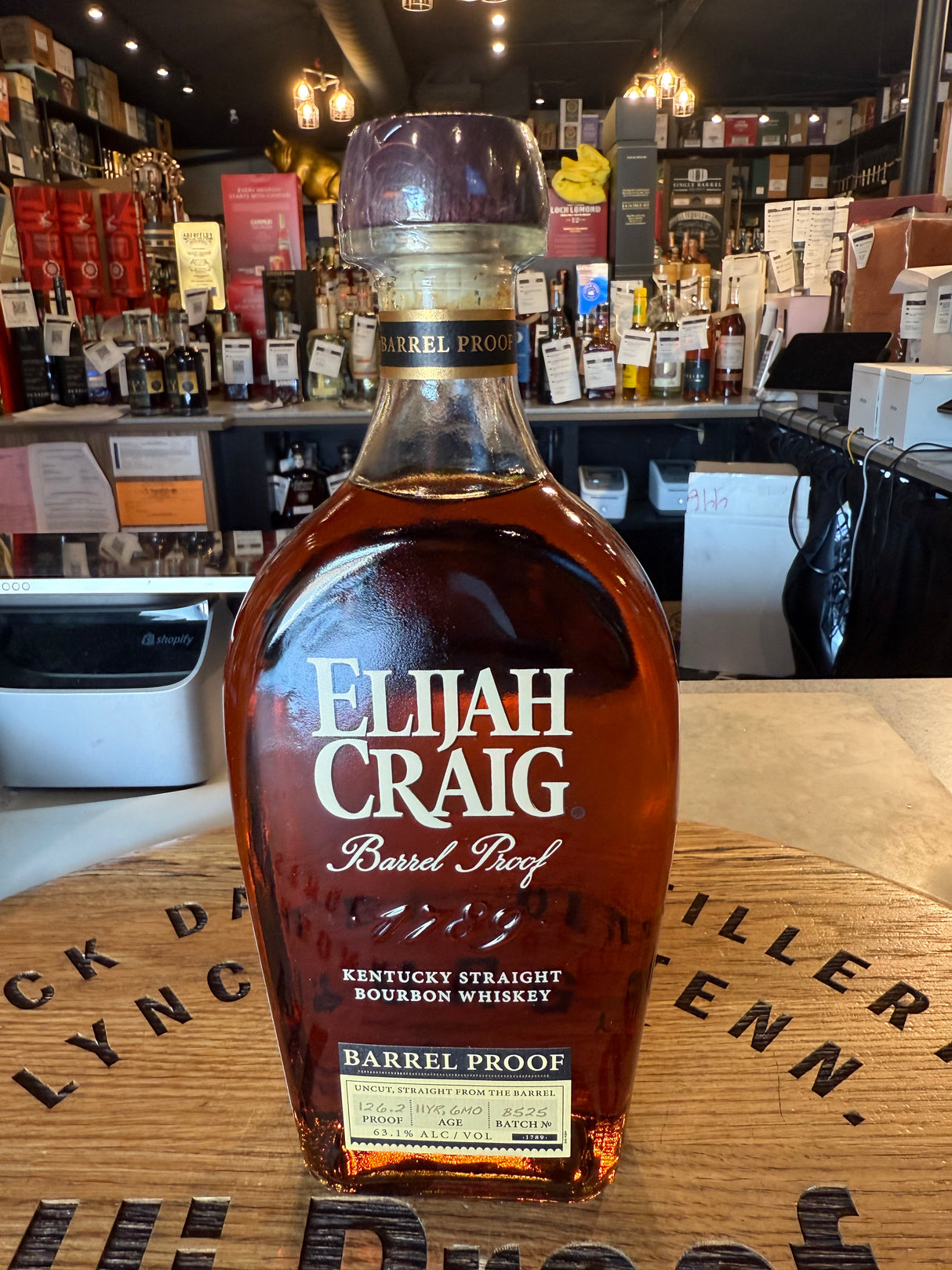 Elijah Craig Barrel Proof Batch B525 126.2 PROOF