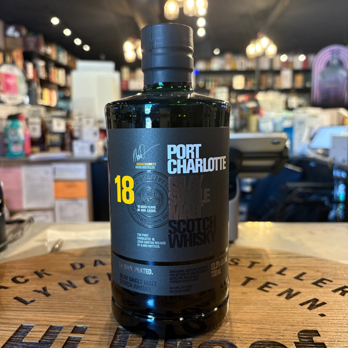 Port Charlotte 18 Year Islay Single Malt Scotch – Hi Proof