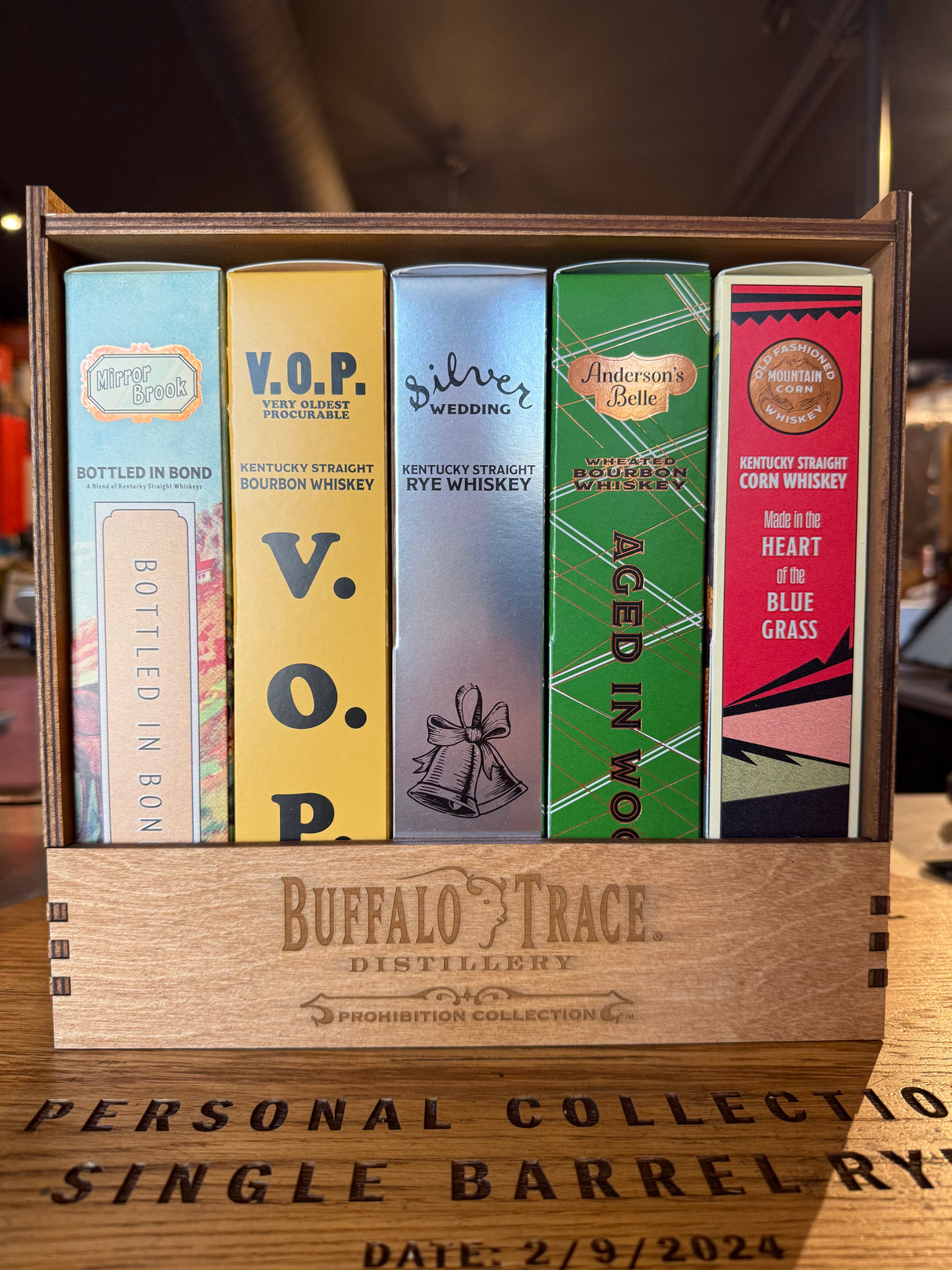 Buffalo Trace Prohibition Collection (Series 2) Set of 5 * 375 mL