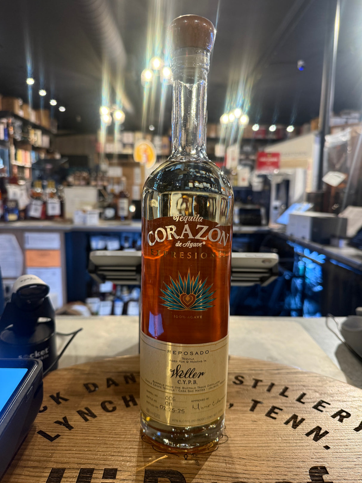 Corazon Expressiones Weller CYPB Barrel Reposado Tequila 750ml