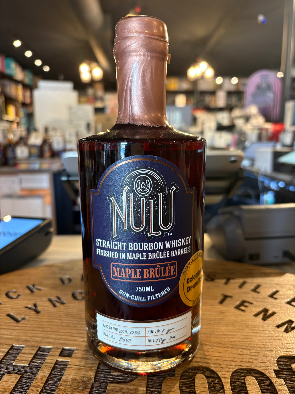 Nulu Maple Brulee Bourbon 10 Year B492 116 Proof 750ml
