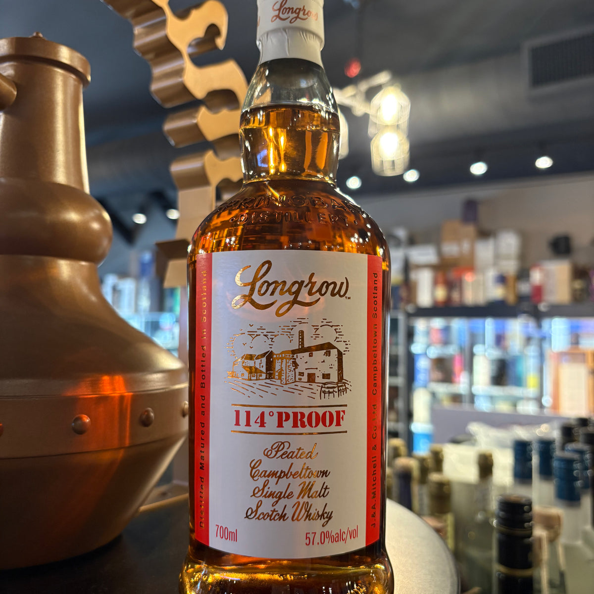 Longrow Peated Cask Strength 114 Proof Batch #1 – Hi Proof