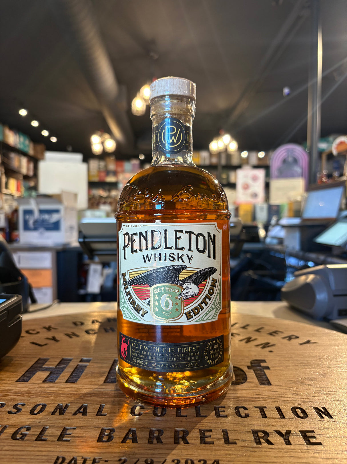 Pendleton® Whisky Military Edition 750ml
