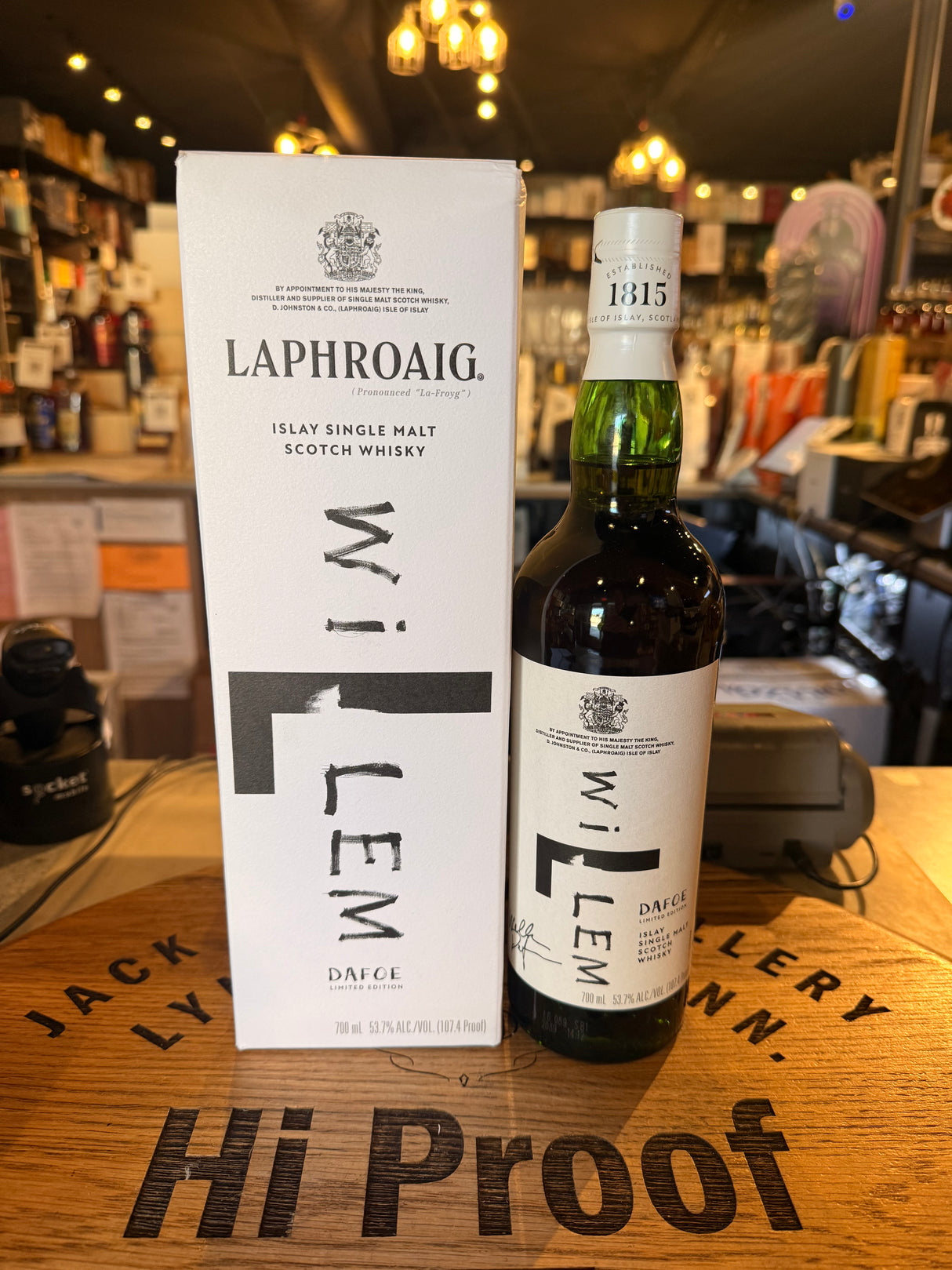 Laphroaig 14 Year Old Willem Dafoe Limited Edition Whisky 700ml